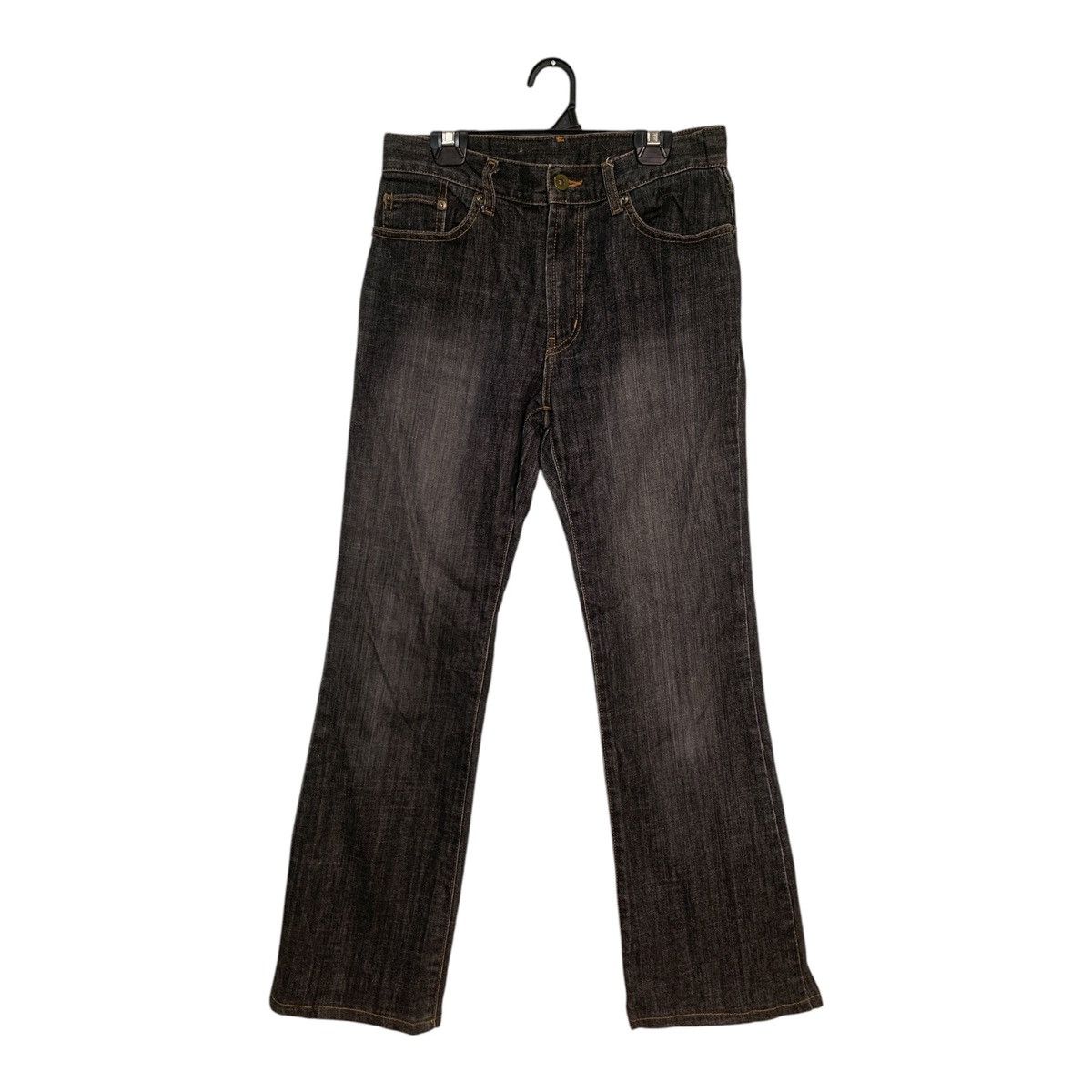 Japanese Brand × Uniqlo Rare Design Vintage Uniqlo Bootcut Jeans Size 28" / US 6 / IT 42 - 1 Thumbnail