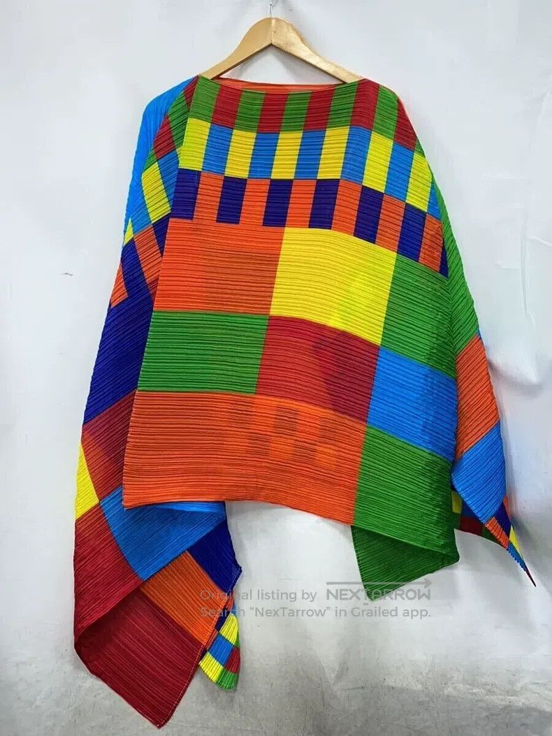 Issey Miyake Issey Miyake Color-block Coat Size M / US 6-8 / IT 42-44 - 2 Thumbnail