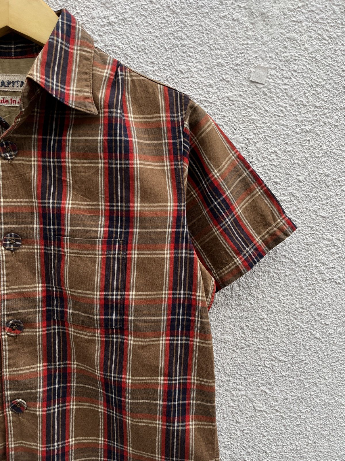 Kapital Kapital Plaid Button Up Shirt Size US S / EU 44-46 / 1 - 4 Thumbnail