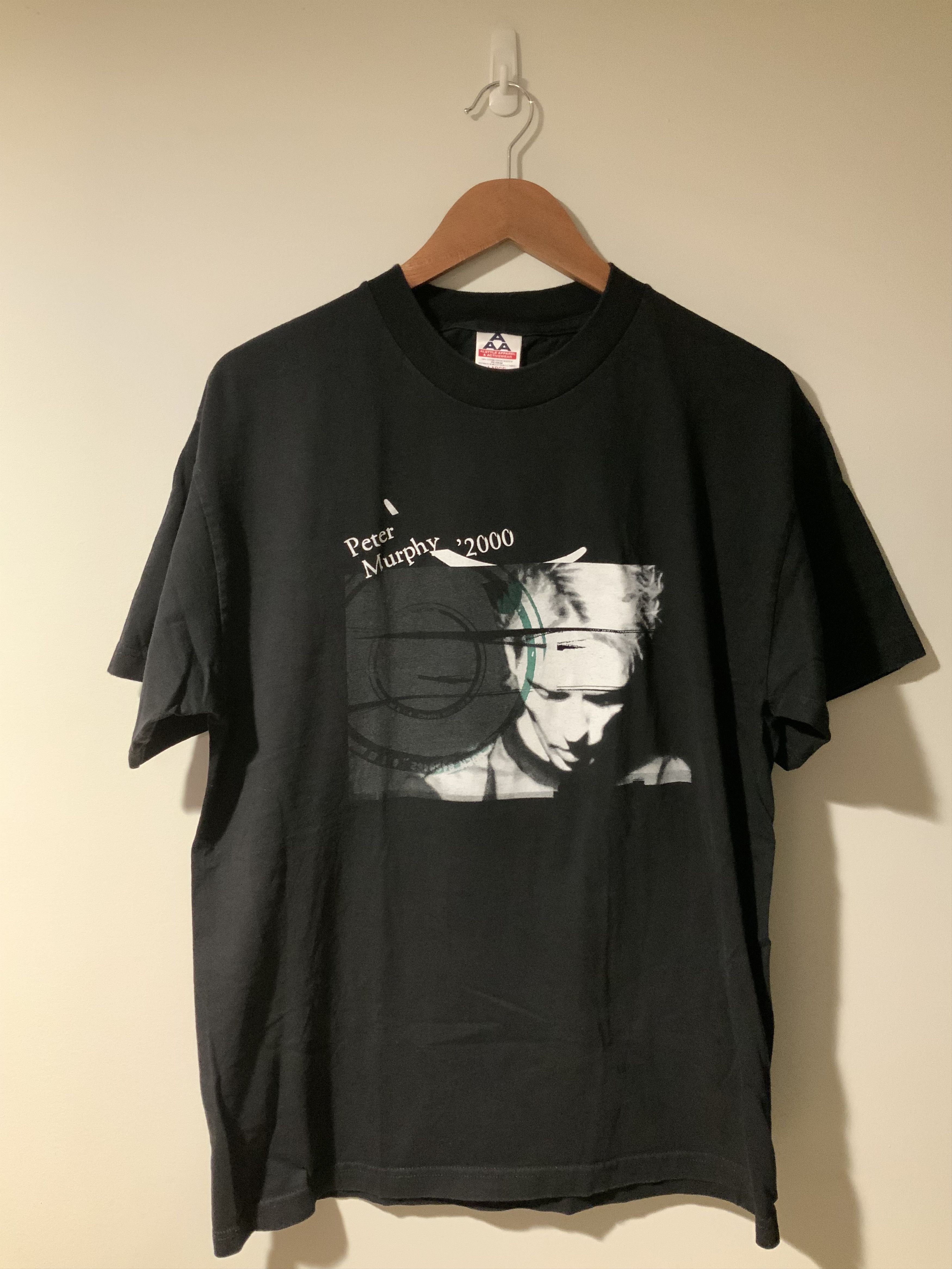 Band Tees × Vintage Vintage 2000 Peter Murphy Bauhaus Tour Band Music T-shirt Size US L / EU 52-54 / 3 - 1 Thumbnail