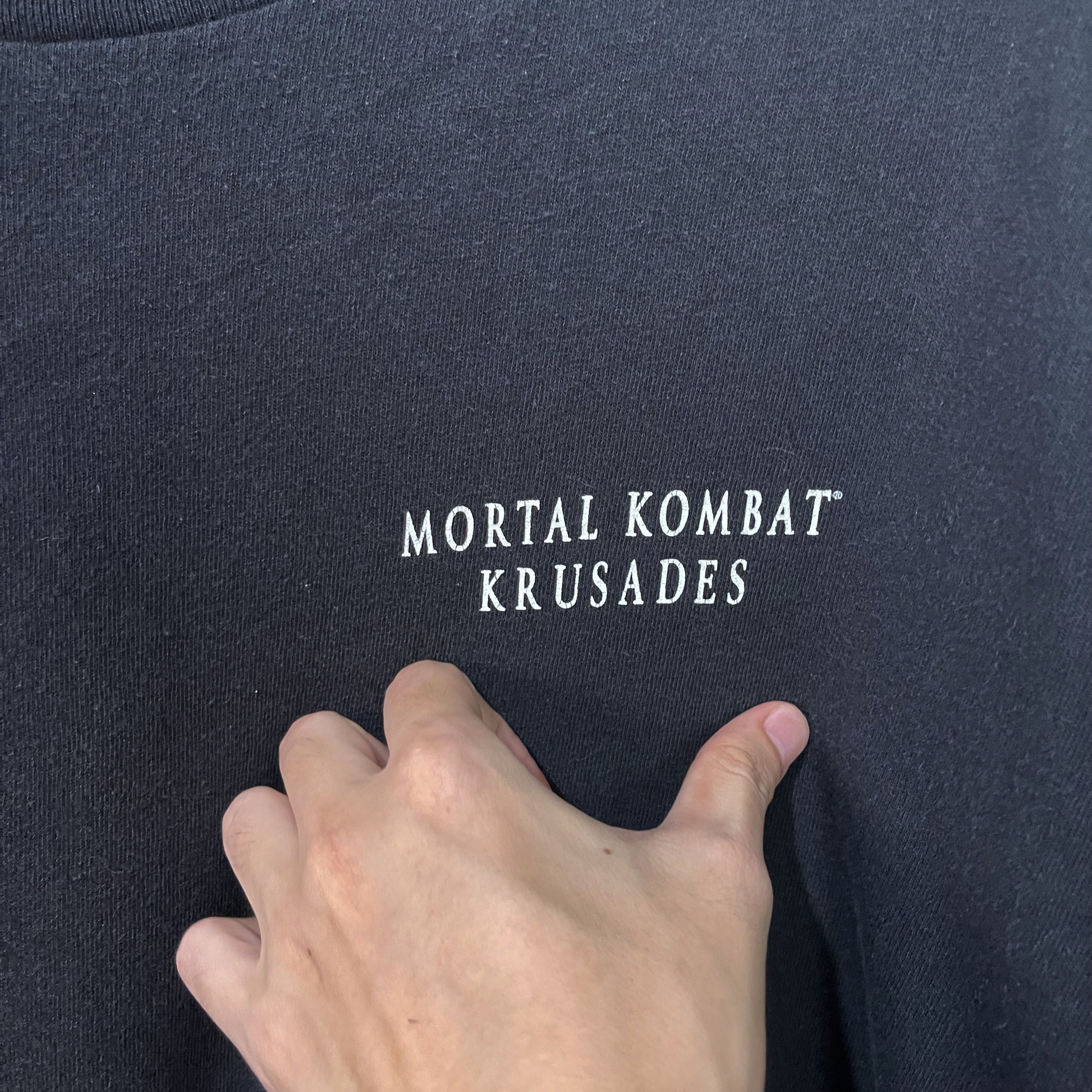 Vintage Vintage 1992 Mortal Kombat Shirt Size US XL / EU 56 / 4 - 5 Thumbnail