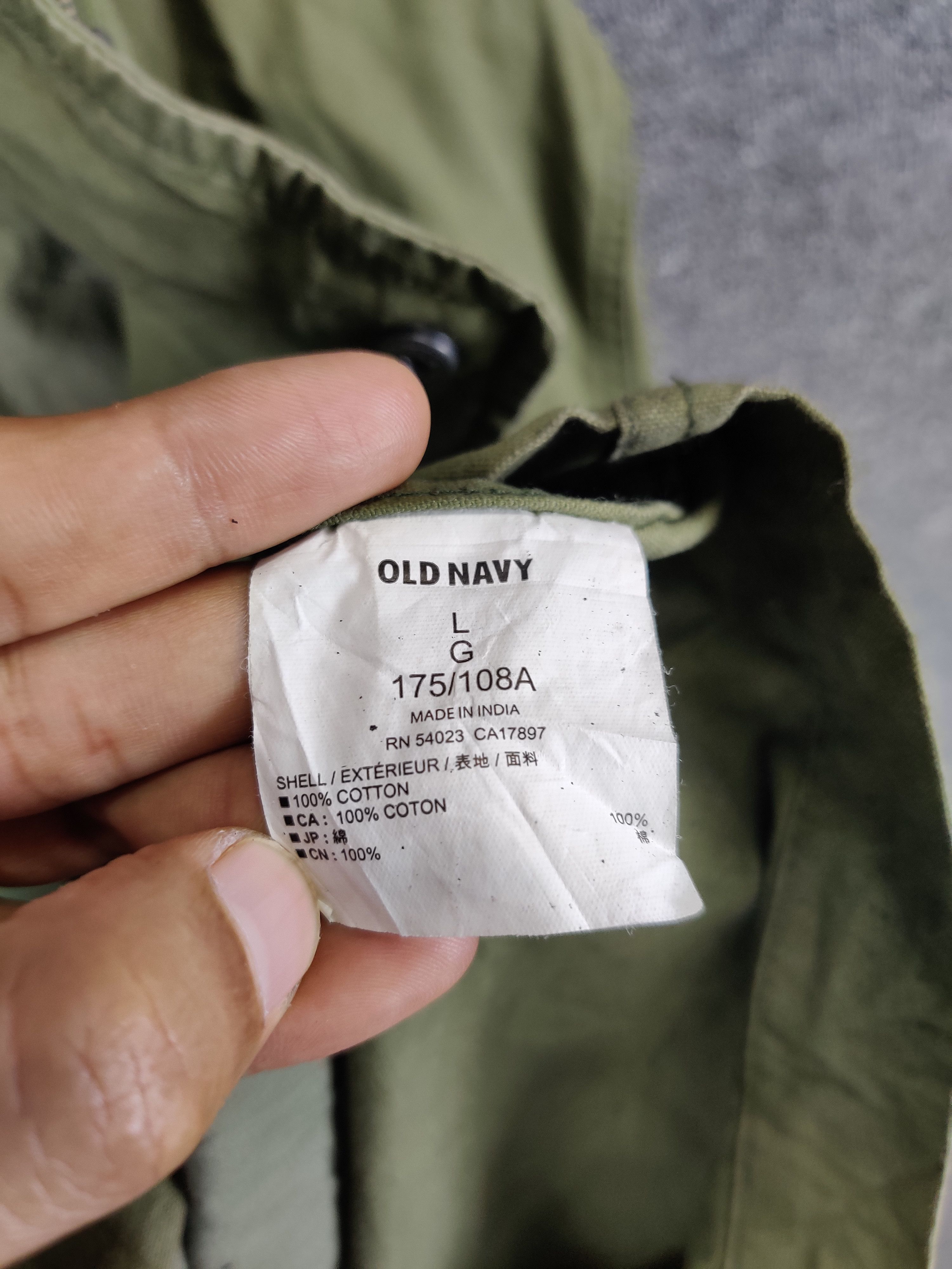 Old Navy Vintage Old Navy M65 Field Olive Green Jacket Size US L / EU 52-54 / 3 - 10 Thumbnail