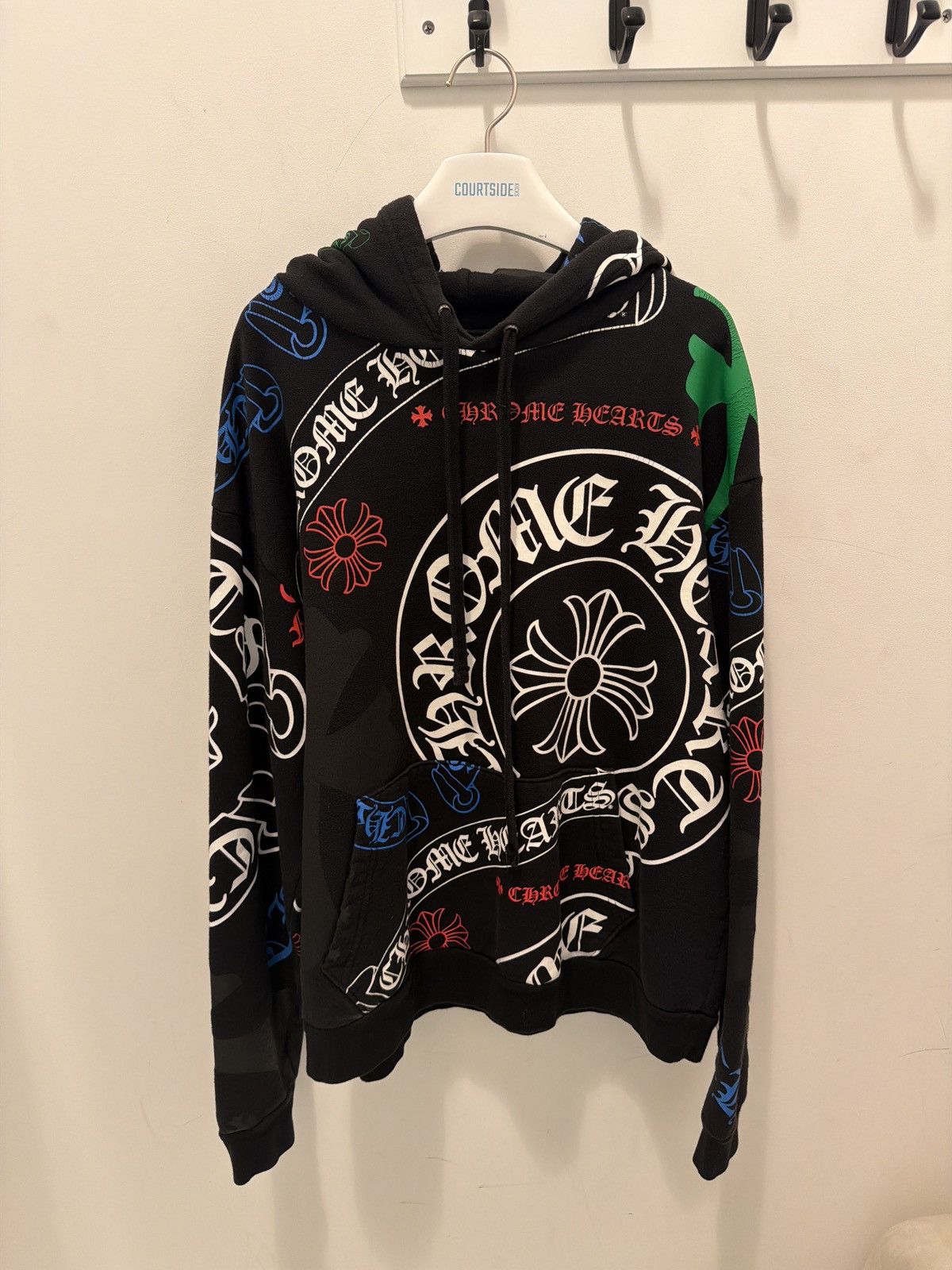 Chrome Hearts Chrome Hearts Stencil Black Hoodie Size US M / EU 48-50 / 2 - 1 Thumbnail