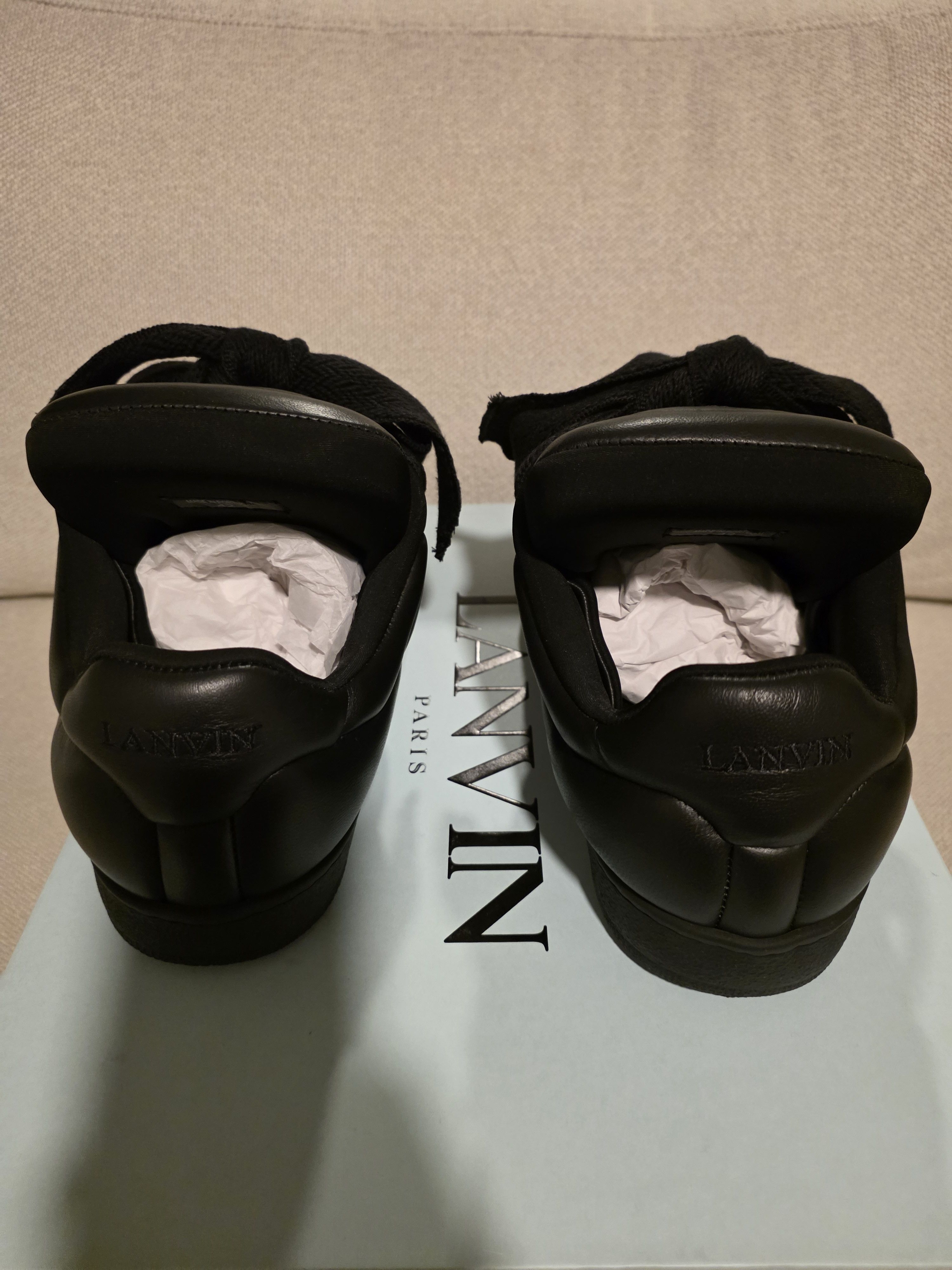 Lanvin Lanvin Curb XL Sneaker Black Size US 9 / EU 42 - 6 Thumbnail