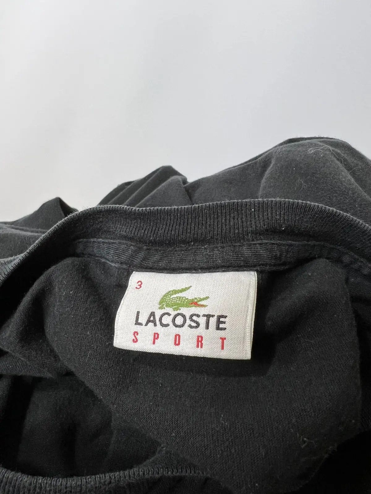 Lacoste Vintage Lacoste sport tee Size US XS / EU 42 / 0 - 3 Thumbnail