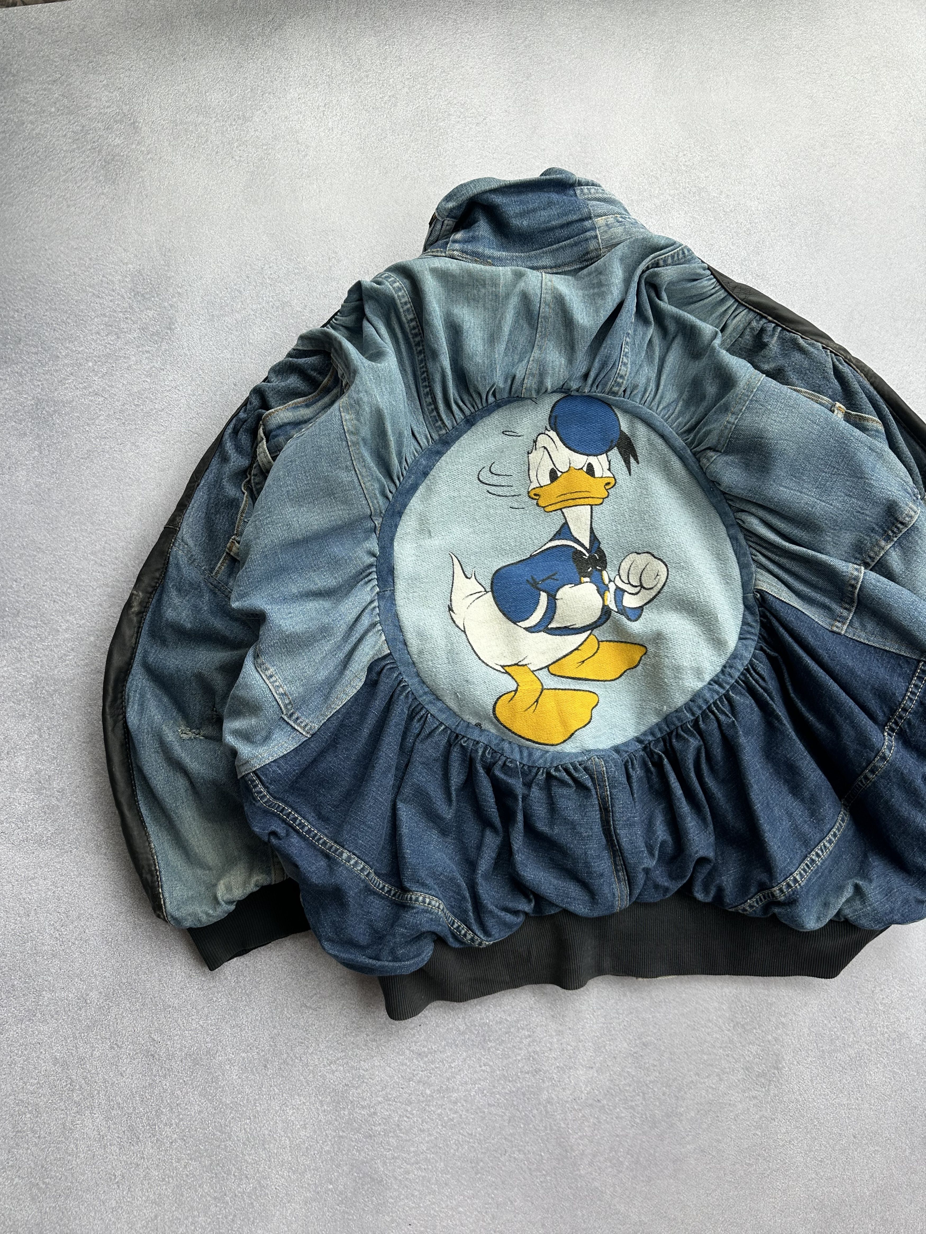 Disney × Undercover Disney DonaldDuck 90s PatchWork Levi’s Denim Handmade Jacket Size US L / EU 52-54 / 3 - 2 Thumbnail