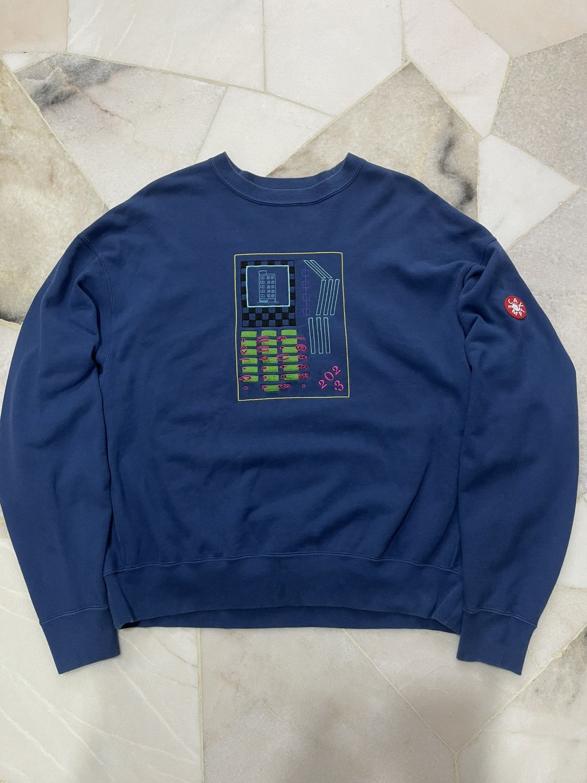 Cav Empt 2023 Cav Empt Embroidered Sweatshirt Size US M / EU 48-50 / 2 - 6 Thumbnail