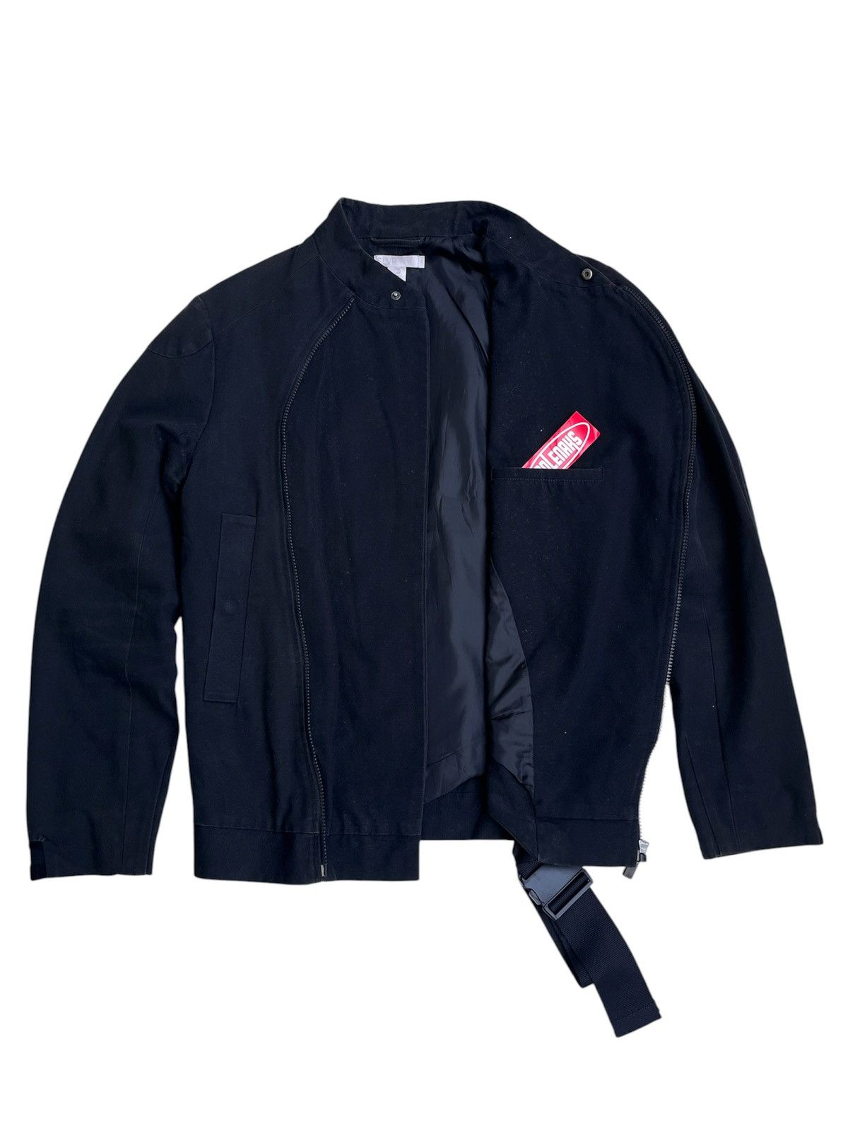 Adidas Adidas SLVR asymmetric cut jacket rare Size US S / EU 44-46 / 1 - 10 Thumbnail