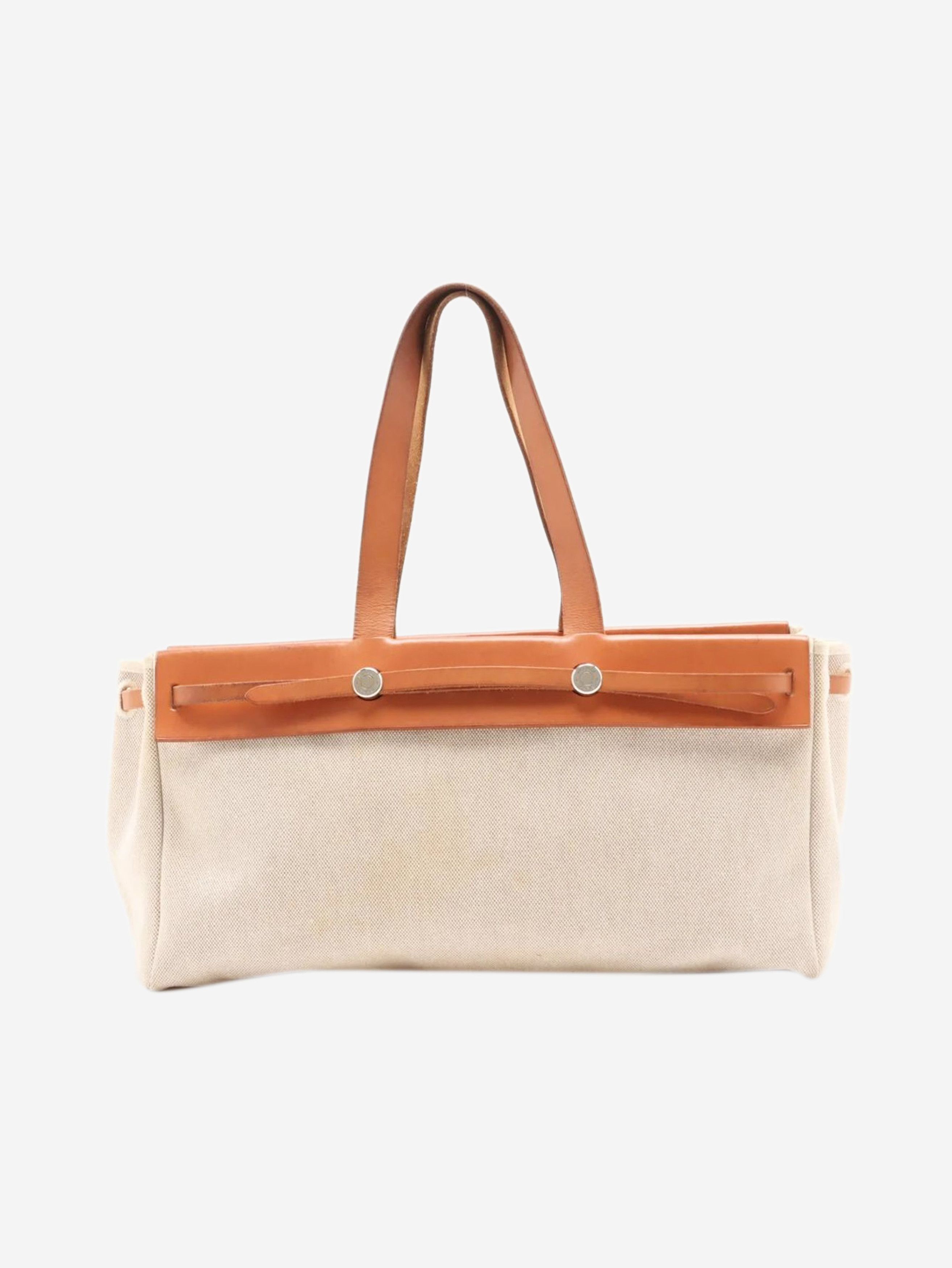 Other Neutral vintage 2002 Herbag Cabas Size ONE SIZE - 1 Thumbnail