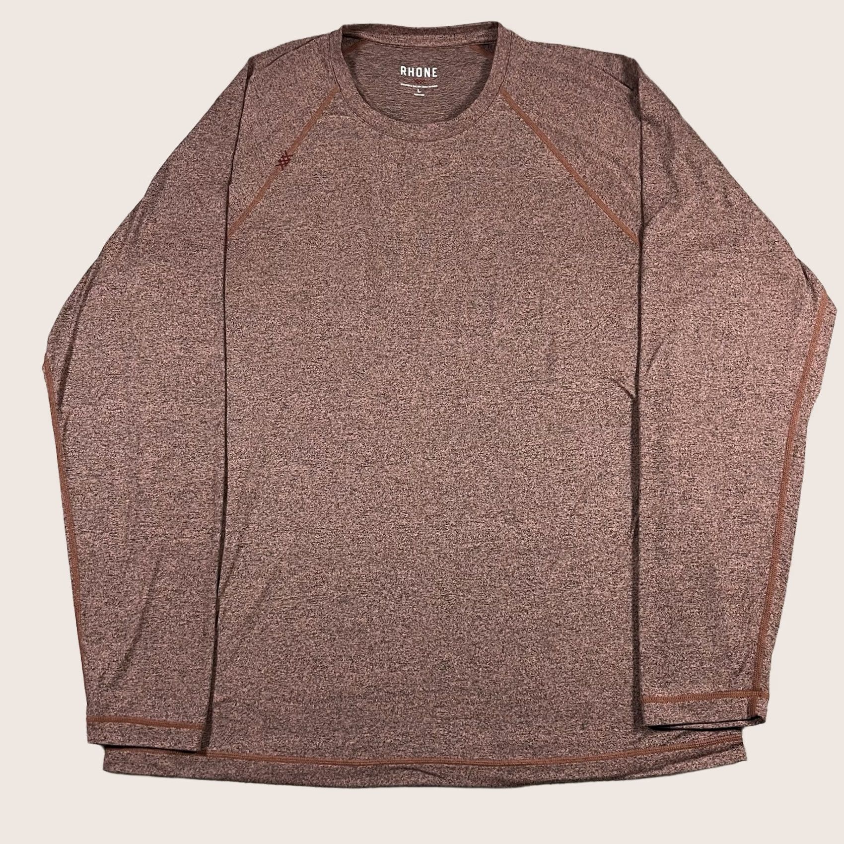 Rhone Rhone Shirt Mens L Red Long Sleeve Athletic Gym Performance Workout Reign Size US L / EU 52-54 / 3 - 1 Thumbnail