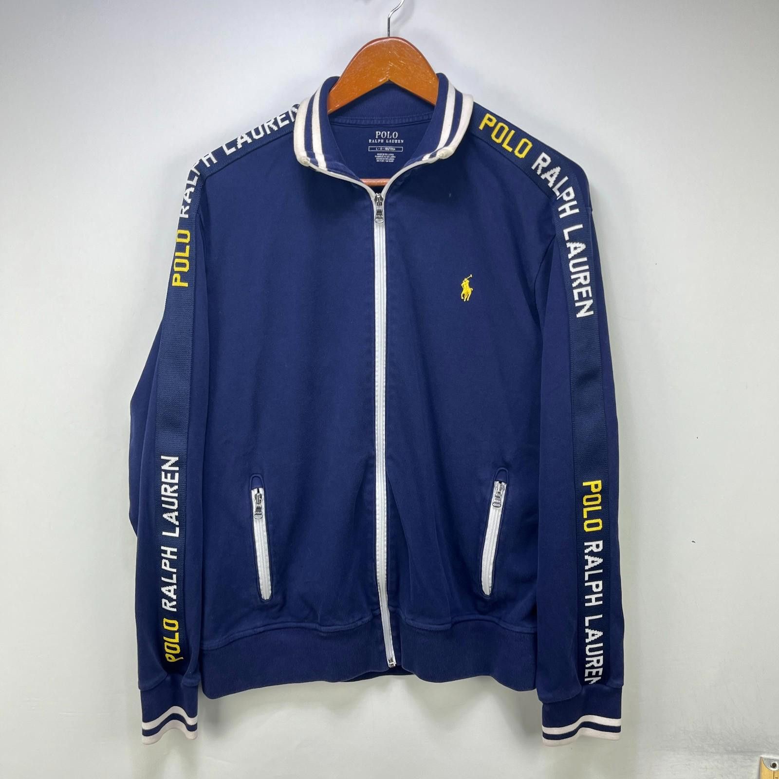 Polo Ralph Lauren Vintage Polo Ralph Lauren Track Jacket Large Size US L / EU 52-54 / 3 - 1 Thumbnail
