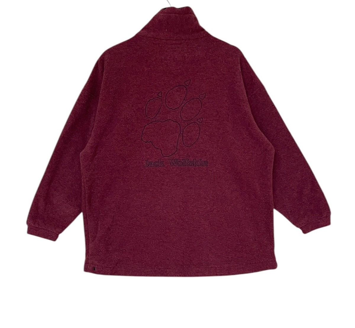 Jack Wolfskin × Vintage Vintage Brand Jack Wolfskin Big Logo Fleece 1990s Size US XS / EU 42 / 0 - 2 Thumbnail