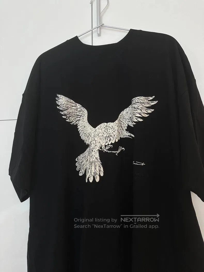 Yohji Yamamoto Yohji Yamamoto x New Era Short Sleeve T-shirt. Size US XL / EU 56 / 4 - 2 Thumbnail