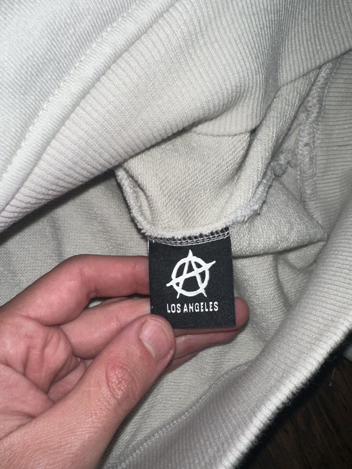 Revenge X Kill Outline Hoodie Cement/Red Size US M / EU 48-50 / 2 - 6 Thumbnail