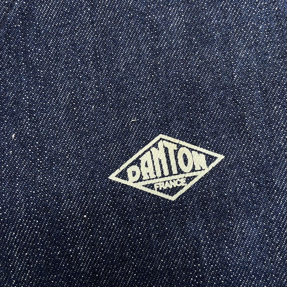 Danton Danton Denim Collarles Jacket Size US M / EU 48-50 / 2 - 7 Thumbnail