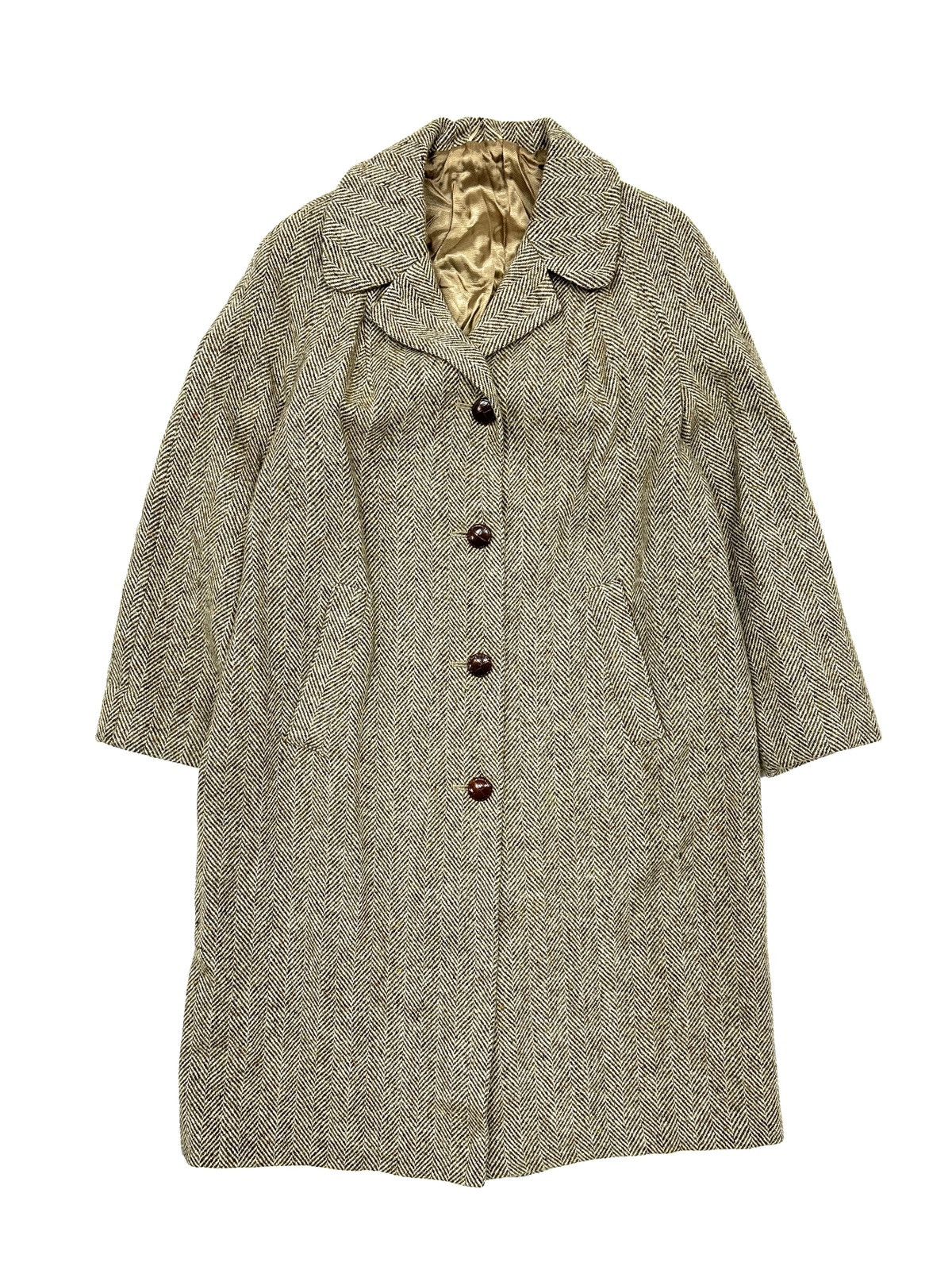 Harris Tweed Harris Tweed Wool Coat Vintage 90s Size S Size US S / EU 44-46 / 1 - 1 Thumbnail