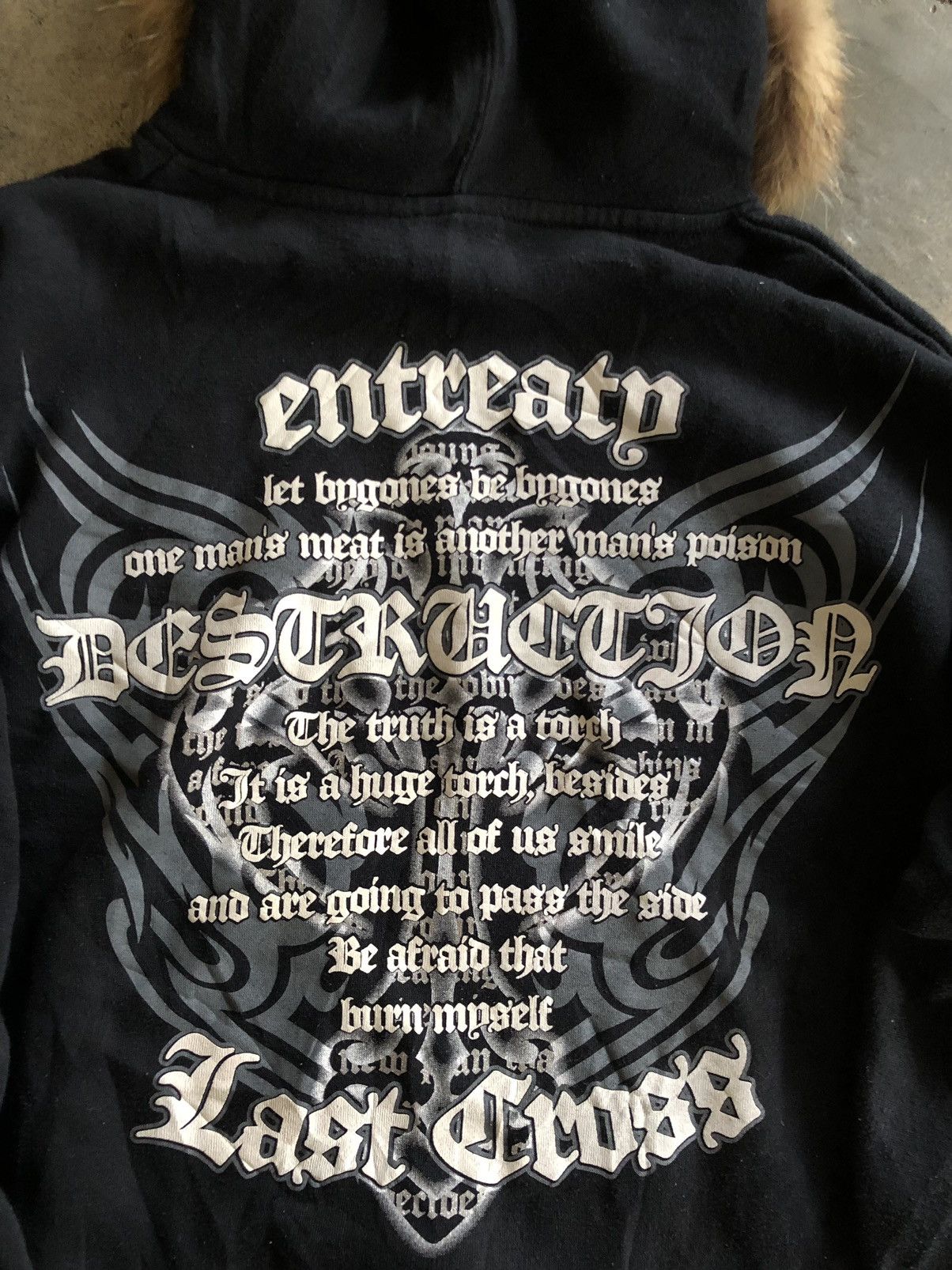 If Six Was Nine JAPANESE BEAUMERE FUR HOODIE POEM GOTHIC STYLE Size US M / EU 48-50 / 2 - 4 Thumbnail