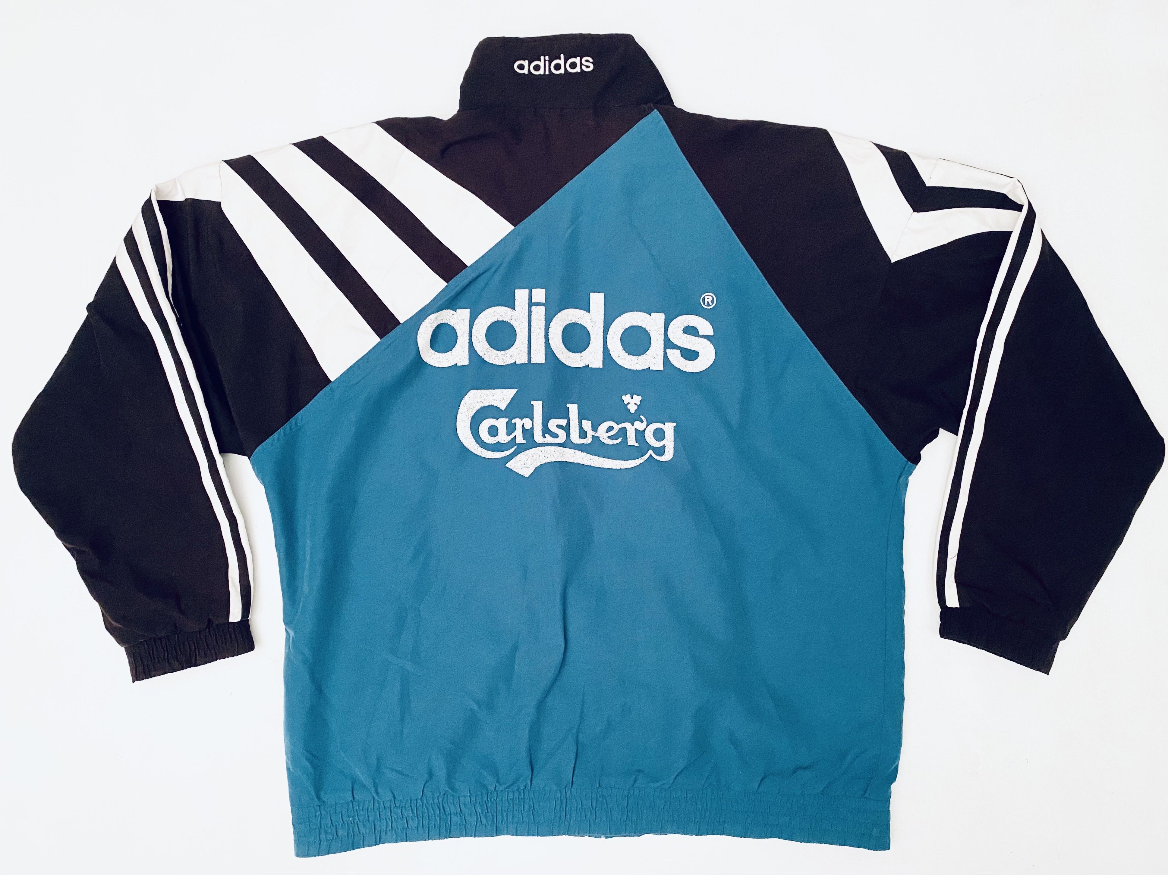 Adidas × Vintage Liverpool Track Training Jacket 1995 / 1996 Size US L / EU 52-54 / 3 - 7 Thumbnail