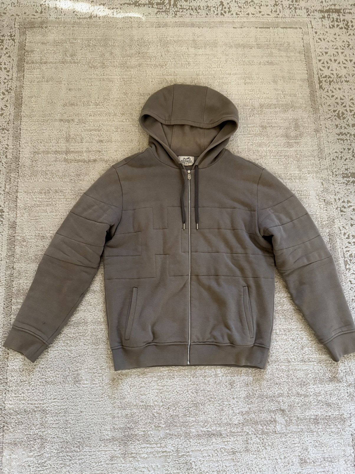Hermes Hermes Lined Zip-Up Hoodie Size US M / EU 48-50 / 2 - 10 Thumbnail