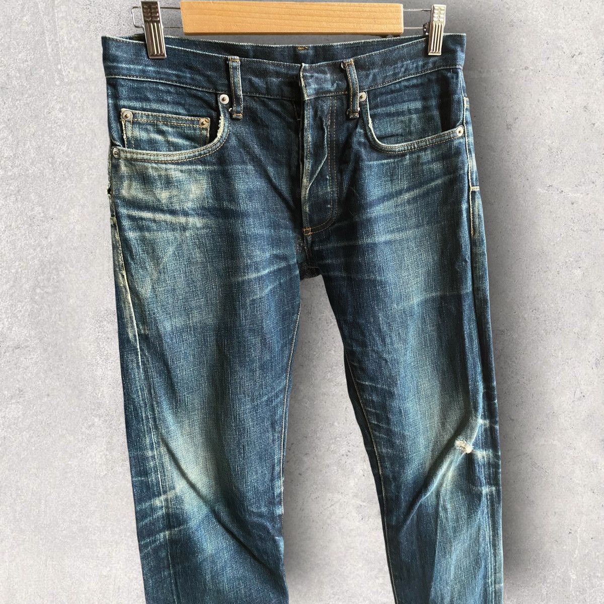 Dior Dior Homme Faded Denim KVA Era Size US 27 - 3 Thumbnail