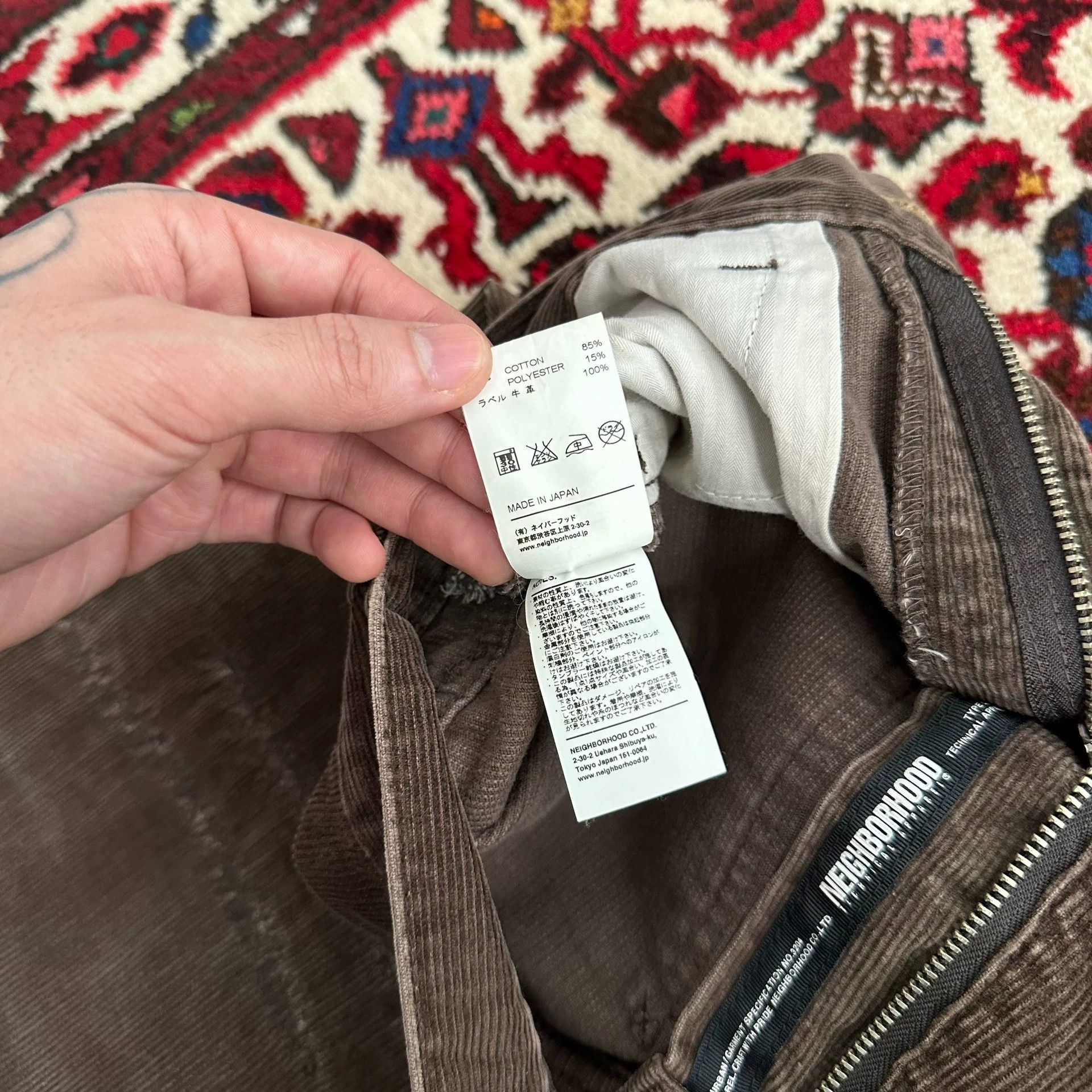 Neighborhood neighborhood 08ex corduroy narrow jeans S 9.9 New Size US 28 / EU 44 - 6 Thumbnail