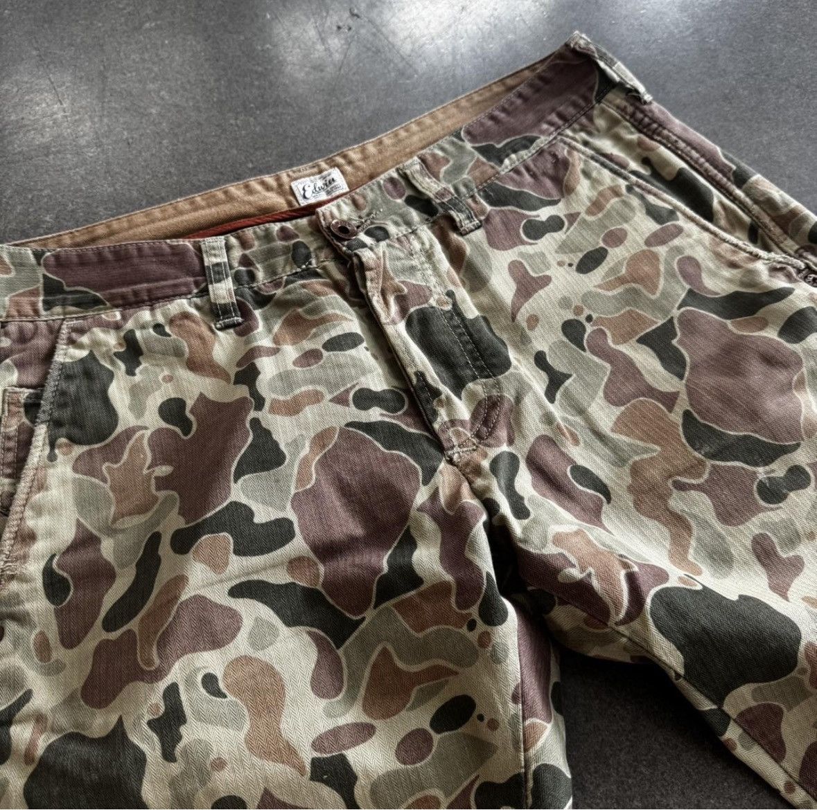 Edwin Mens Edwin camo pants Size US 32 / EU 48 - 2 Thumbnail