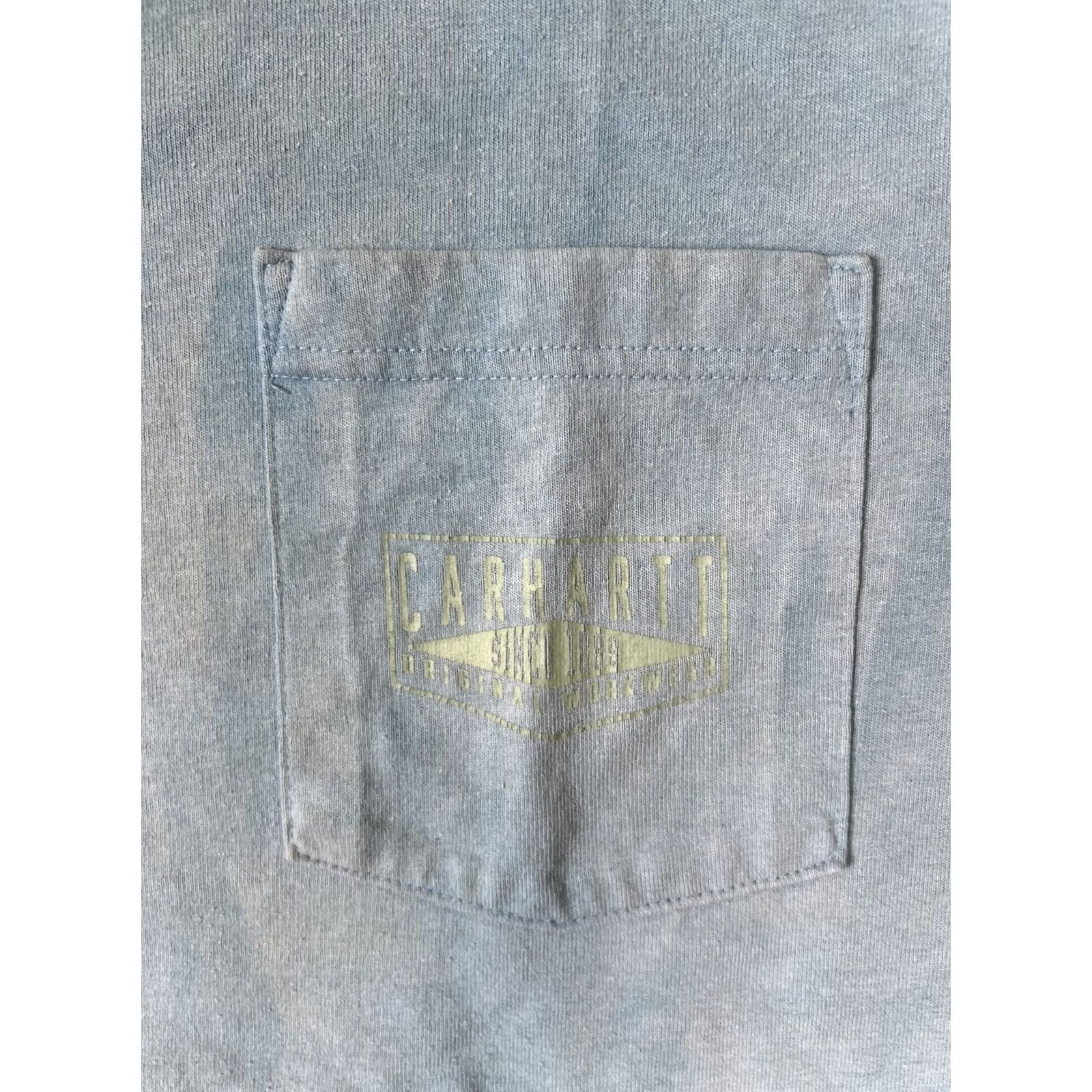 Carhartt Carhartt T-Shirt Blue Pocket Tee XL Men Shirts Regular 90s Grunge Vintage No Size US XL / EU 56 / 4 - 3 Thumbnail