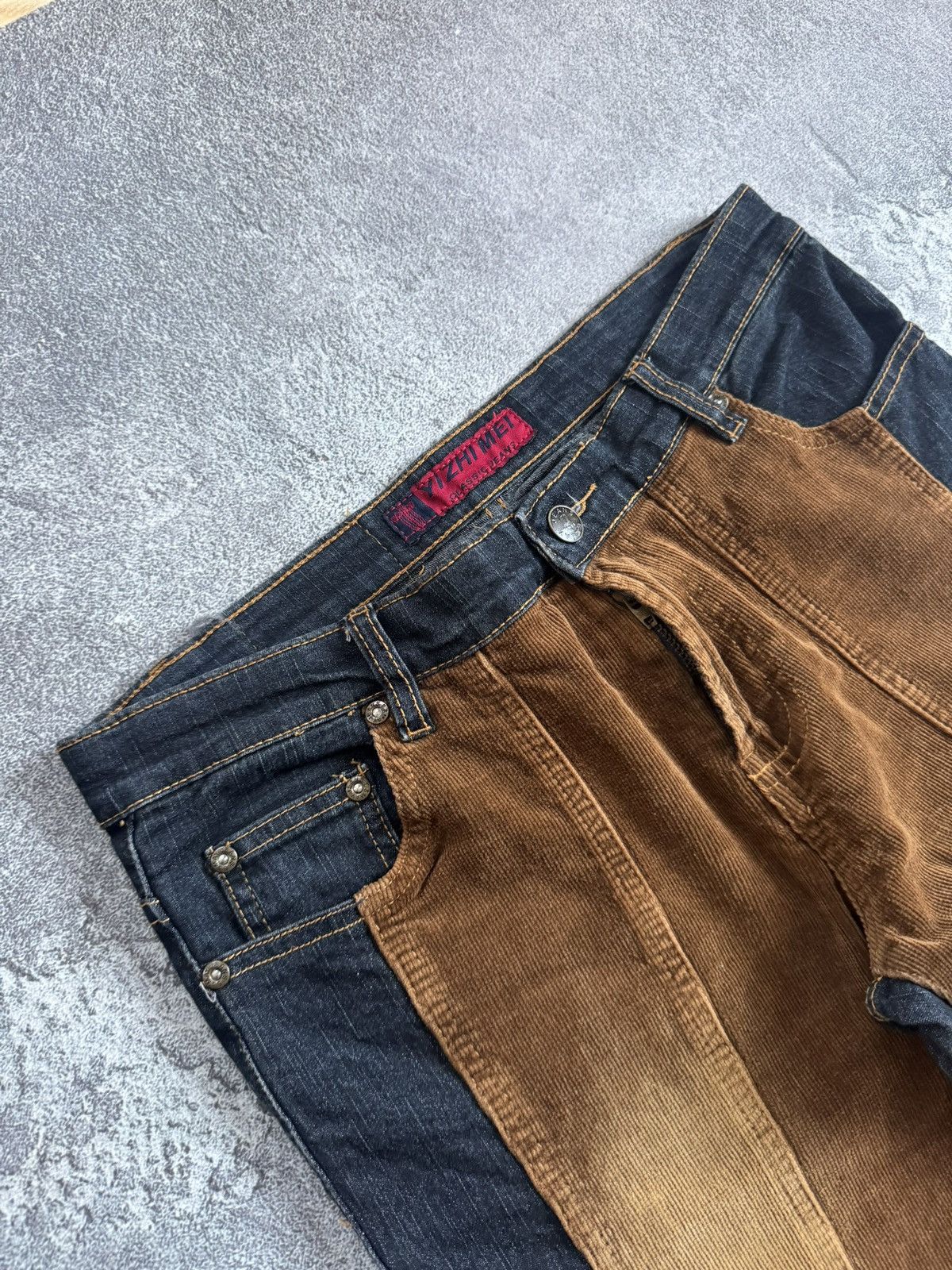 Hysteric Glamour 90s Retro Jeans 👖 Pants Trousers Flared avantgarde vintage Size 25" / US 0 / IT 36 - 10 Thumbnail
