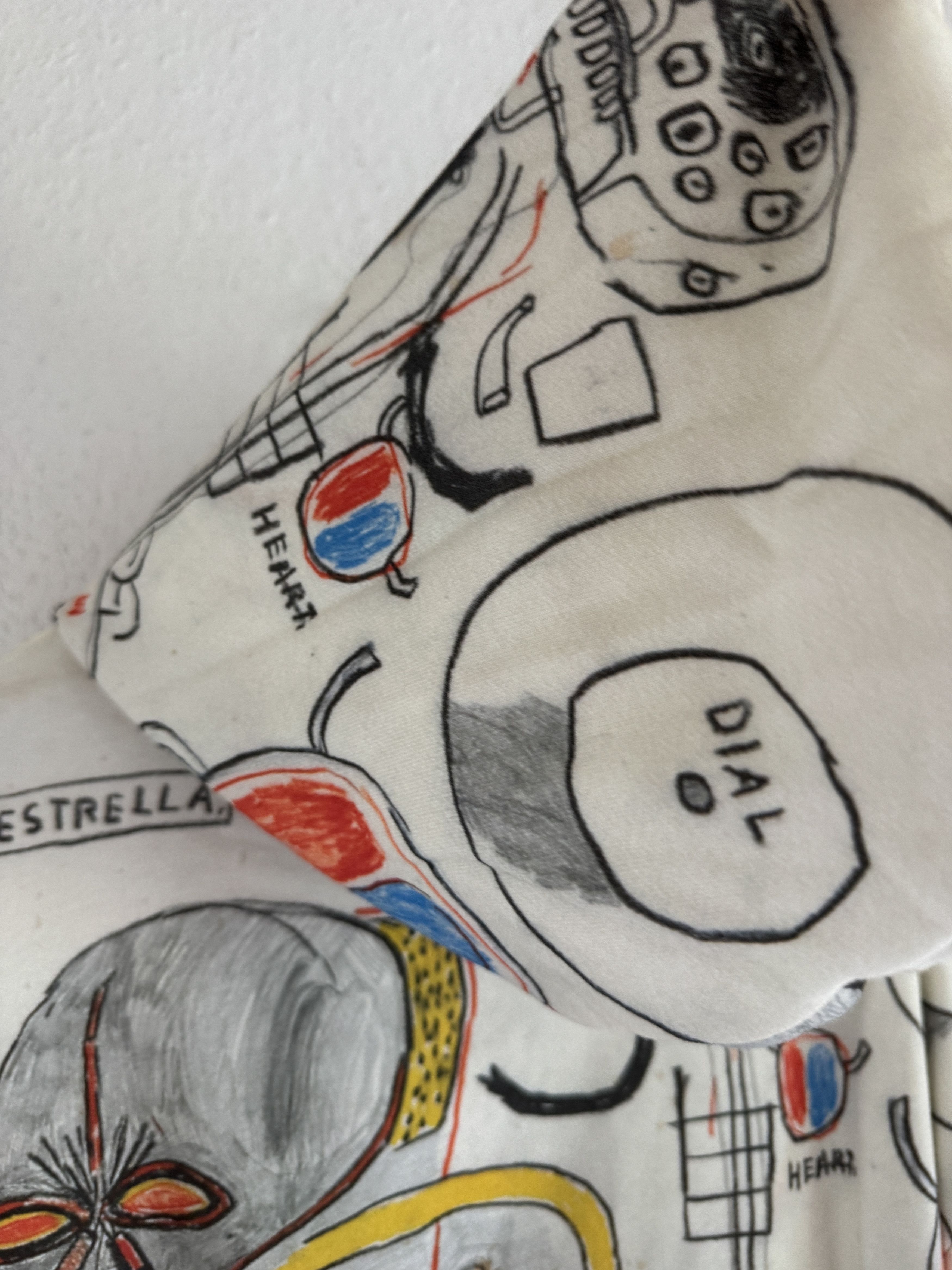 H&M × Jean-Michel Basquiat × Who Decides War Hysteric Graffiti Hoodie Size US XL / EU 56 / 4 - 12 Thumbnail
