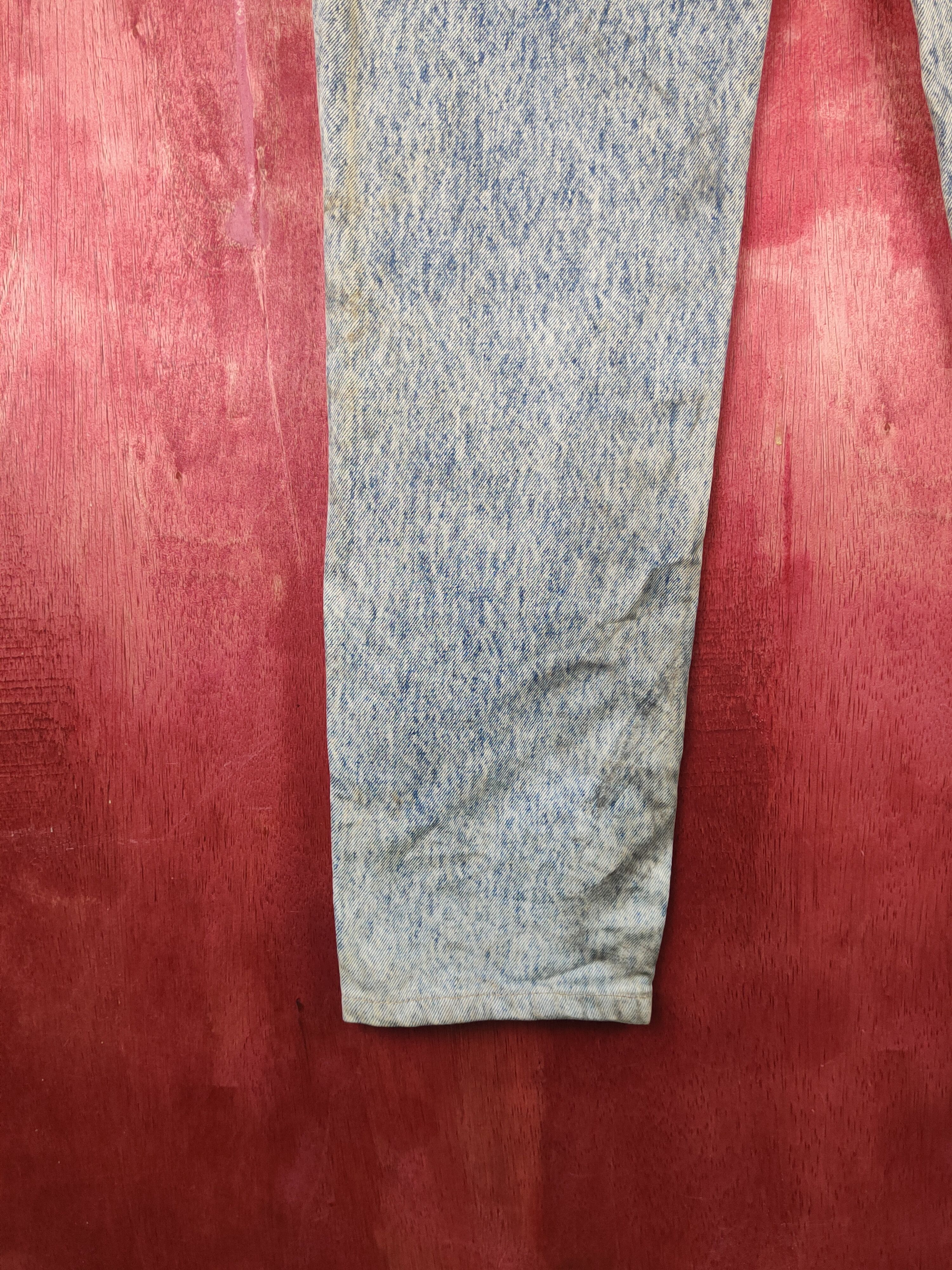 Edwin Edwin Blue Faded Distressed Ripped Jeans #S2360 Size US 27 - 9 Thumbnail