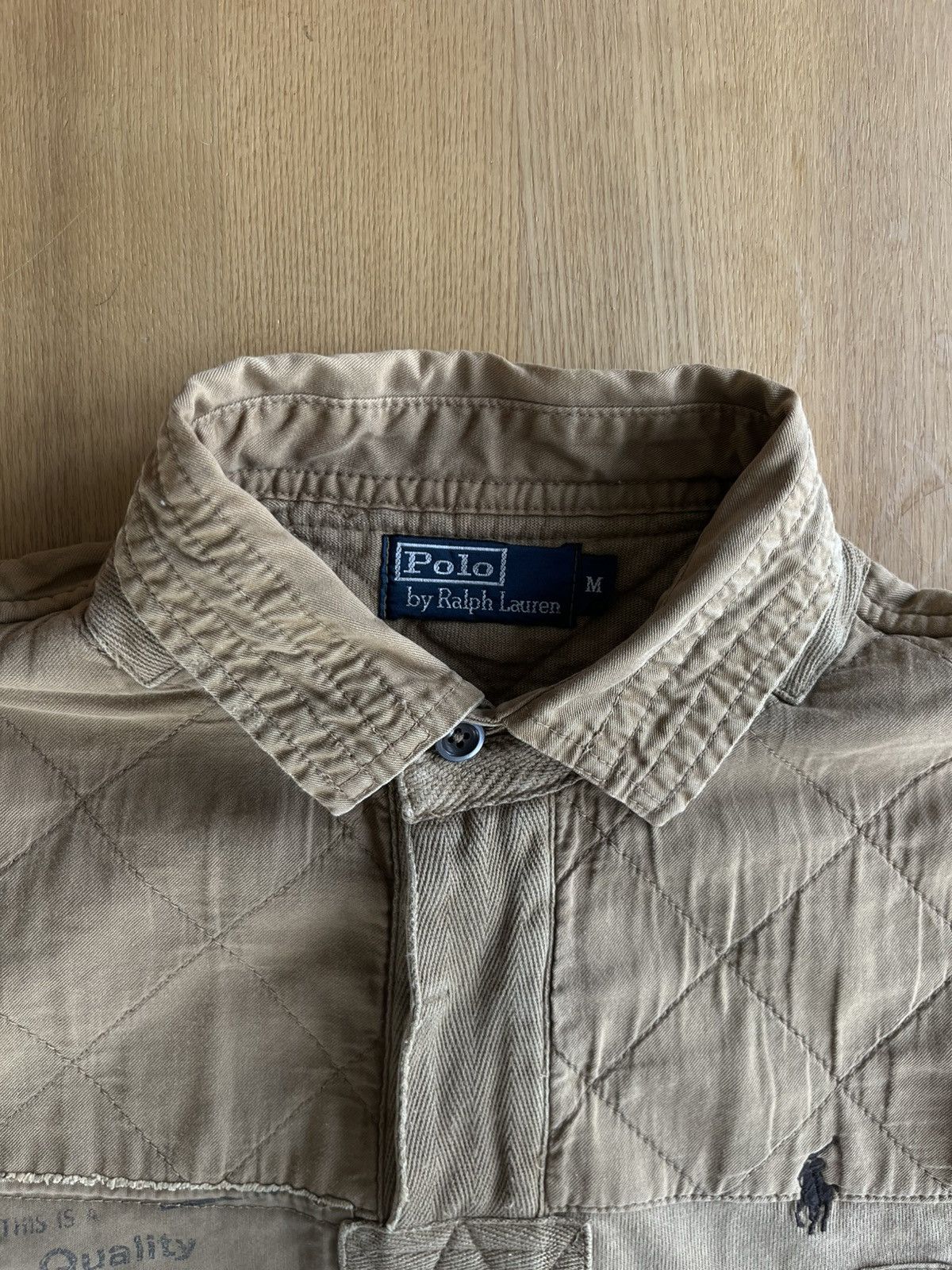 Polo Ralph Lauren Vintage Ralph Lauren - Patchwork Rugby Size US M / EU 48-50 / 2 - 3 Thumbnail
