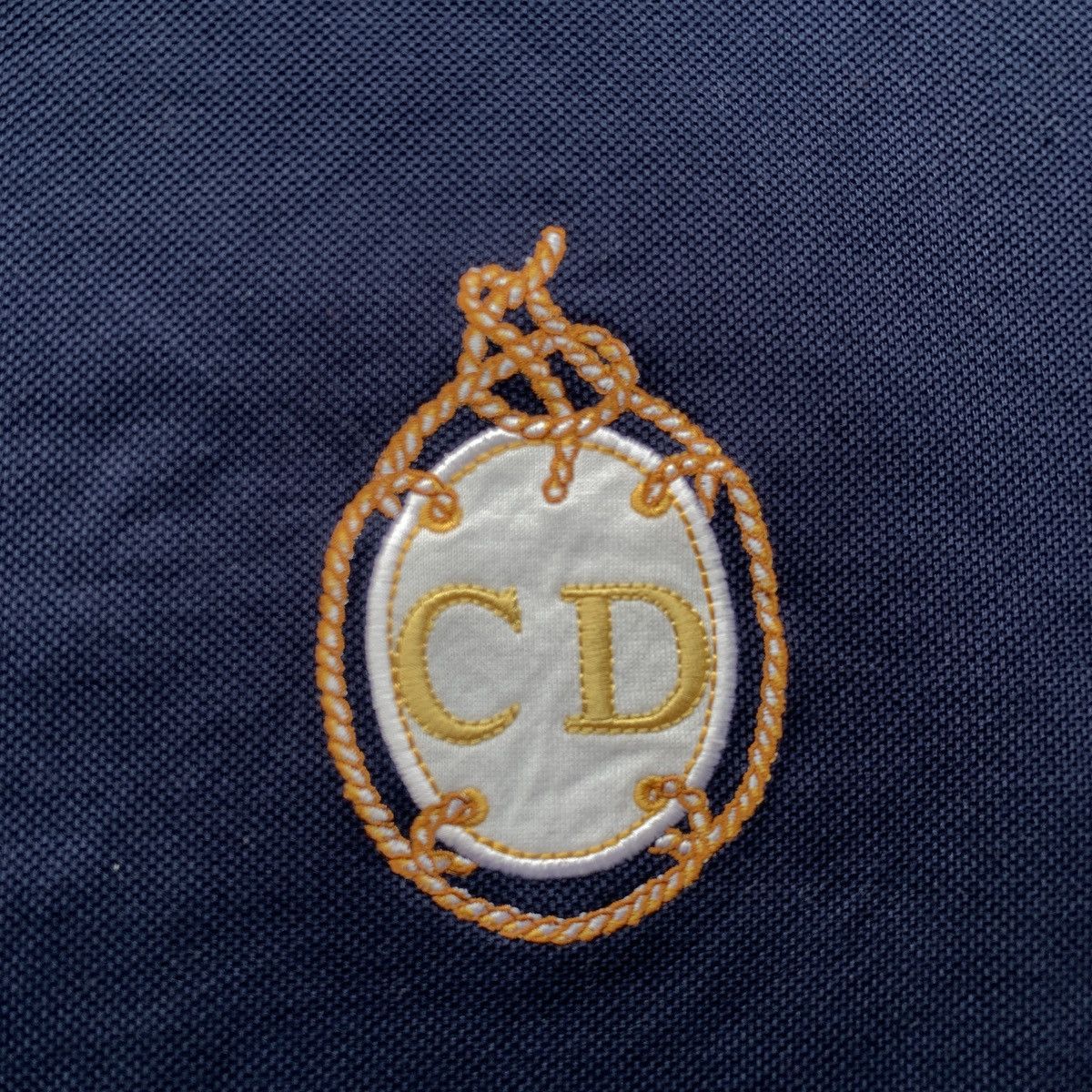 Vintage Vintage Christian Dior Sport Embroidery Logo Tshirt Size US L / EU 52-54 / 3 - 3 Thumbnail