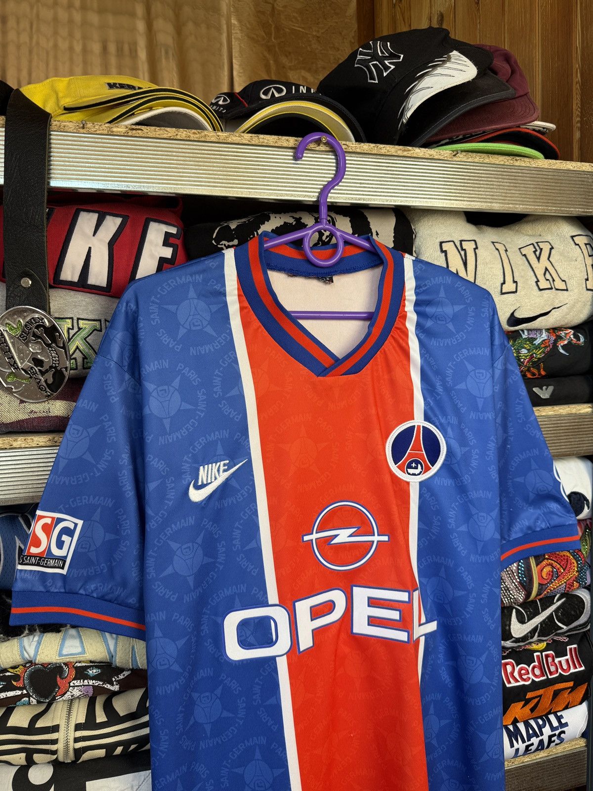 Nike Paris Saint-Germain home jersey shirt PSG tee Size US XL / EU 56 / 4 - 3 Thumbnail