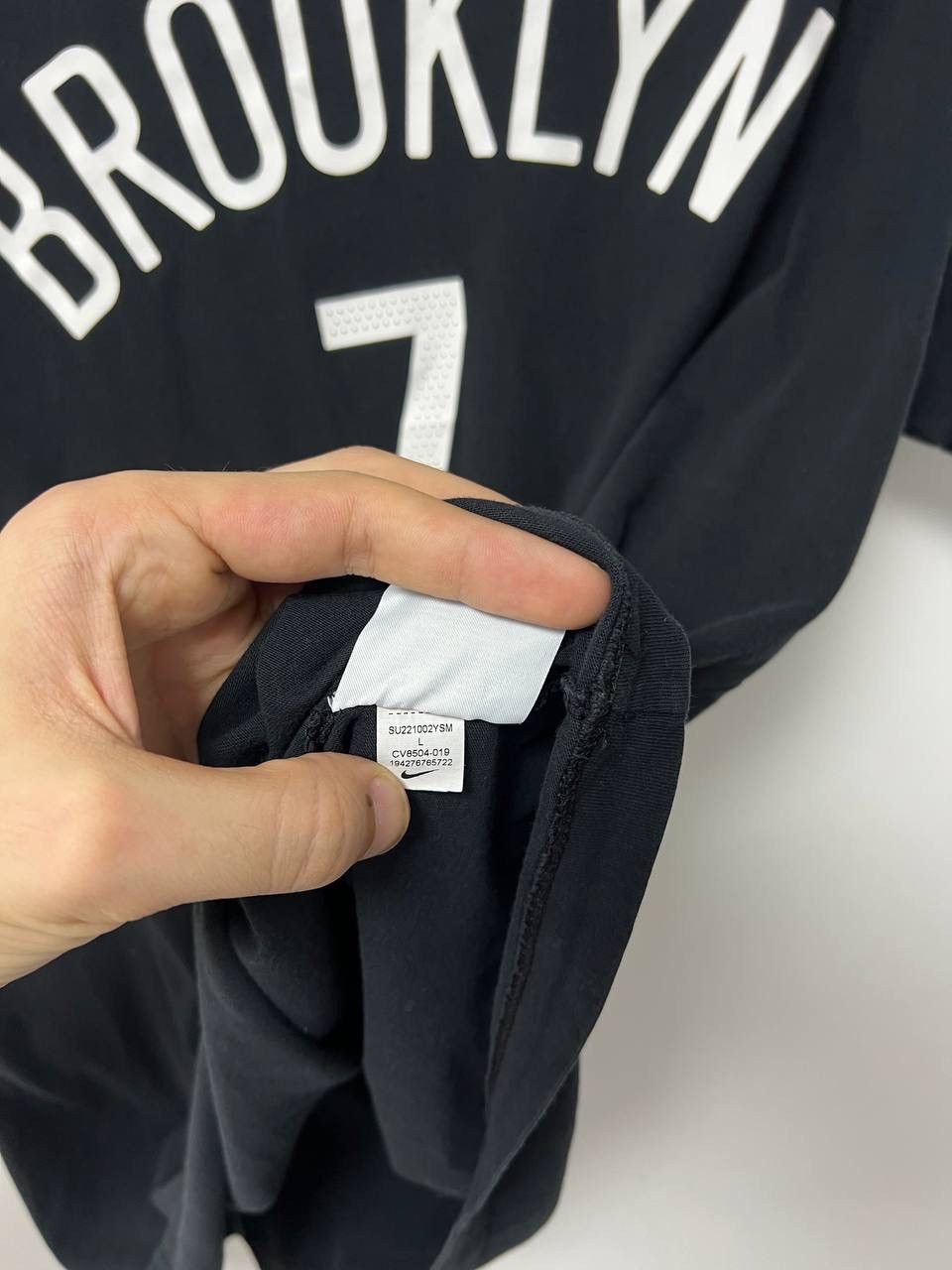 Nike Vintage Brooklyn Nets #7 Kevin Durant Jersey Cotton Nike L Size US L / EU 52-54 / 3 - 13 Thumbnail