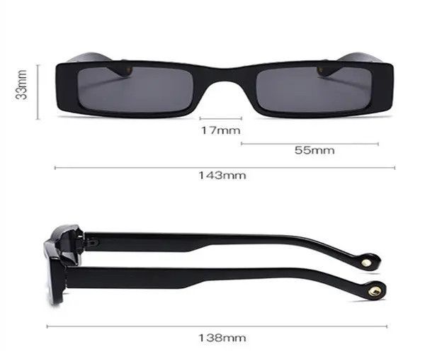 Designer × Vintage Retro square sunglasses Size ONE SIZE - 3 Thumbnail