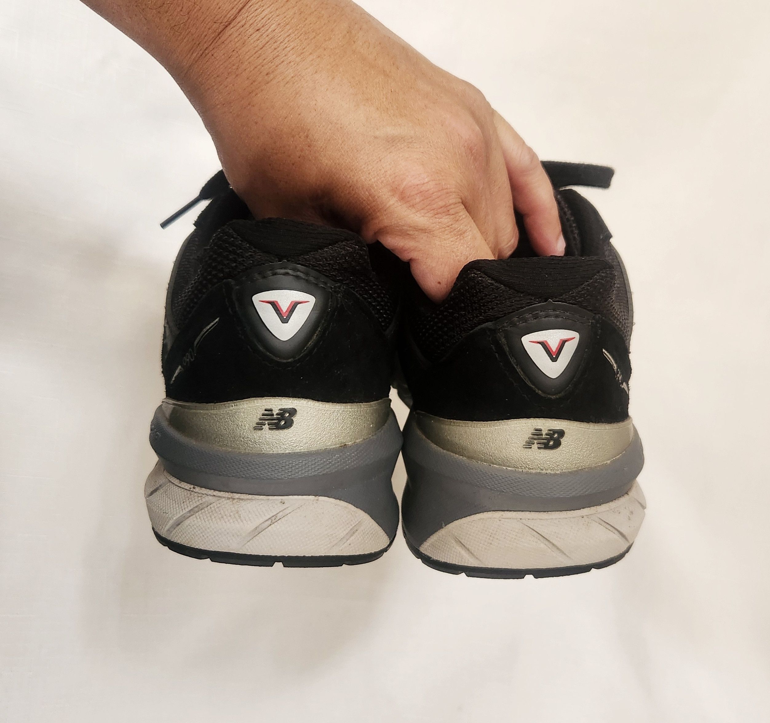 New Balance New Balance 990 v5 MADE in USA Core Black Womens 7.5 W990BK5 Size US 7.5 / IT 37.5 - 10 Thumbnail