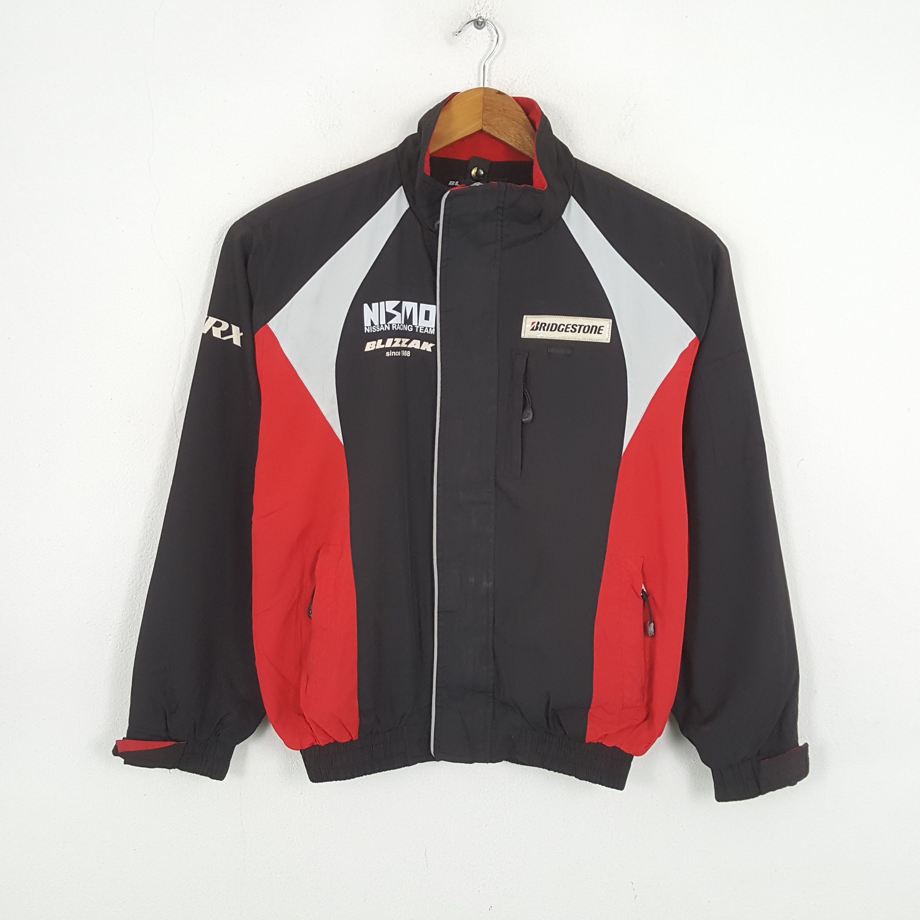 Vintage Vintage BRIDGESTONE NISMO NISSAN RACING TEAM Custom Jacket Size US L / EU 52-54 / 3 - 3 Thumbnail