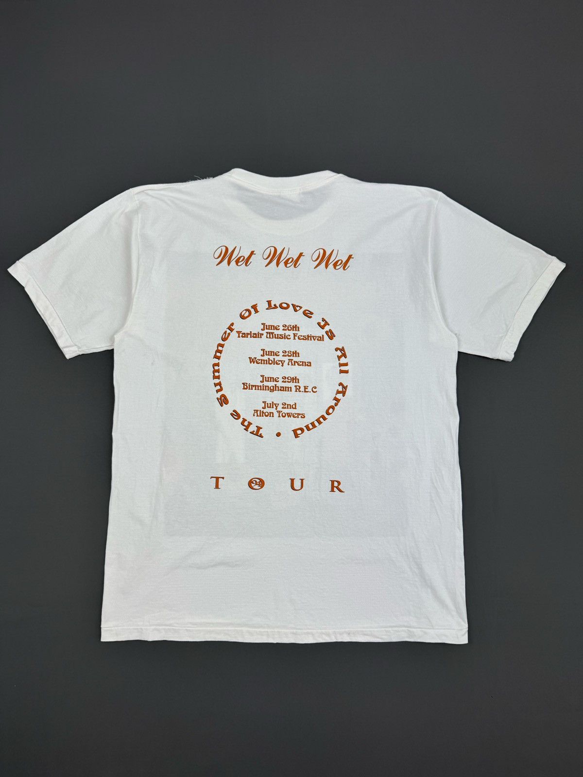 Band Tees × Vintage 1994 Vintage Wet Wet Wet The Summer of Love T-Shirt Size US XL / EU 56 / 4 - 8 Thumbnail
