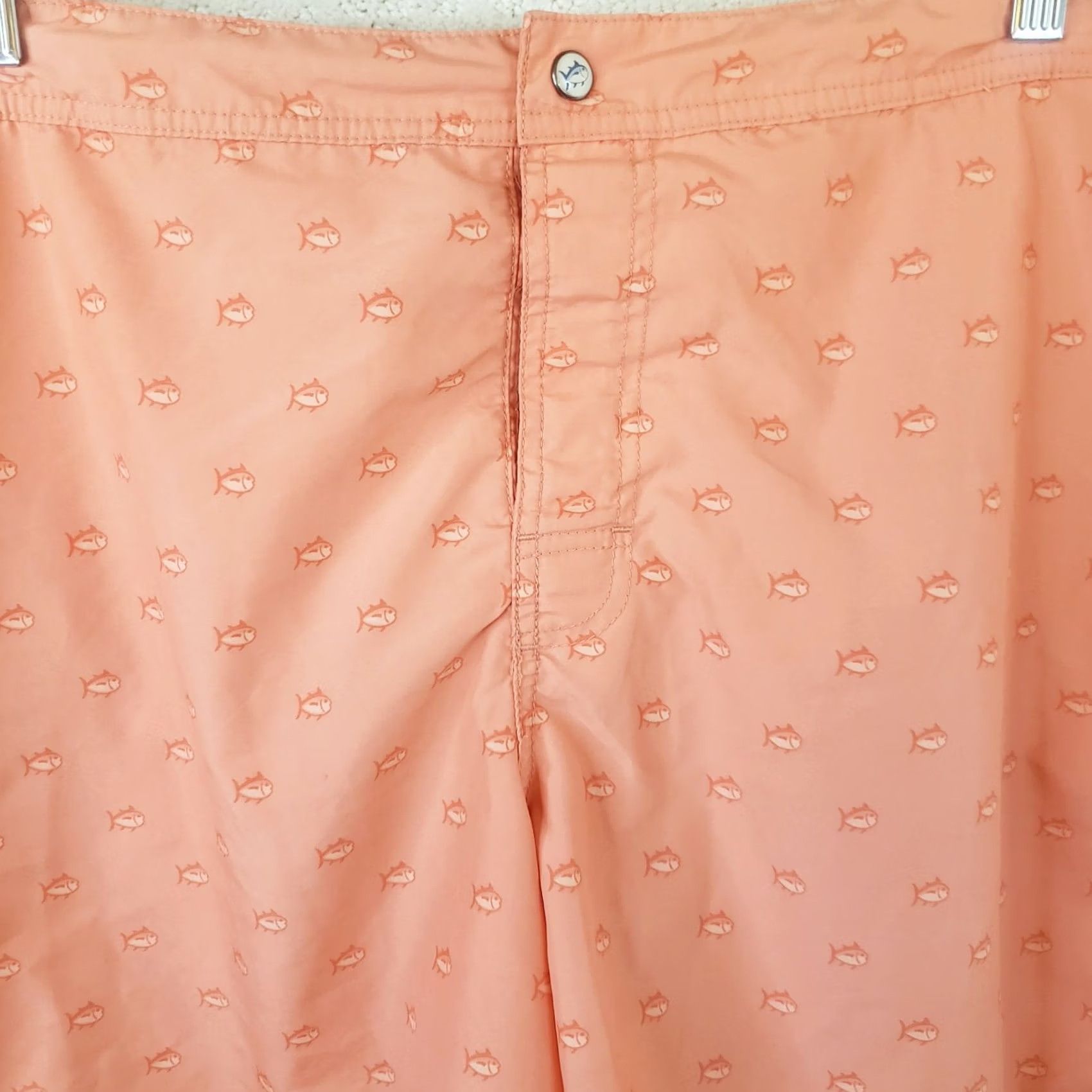 Southern Tide Southern Tide Mens Lined Water Shorts XXL Coral Fish Pattern Quick-Dry Stretch UV Size US 39 - 3 Thumbnail