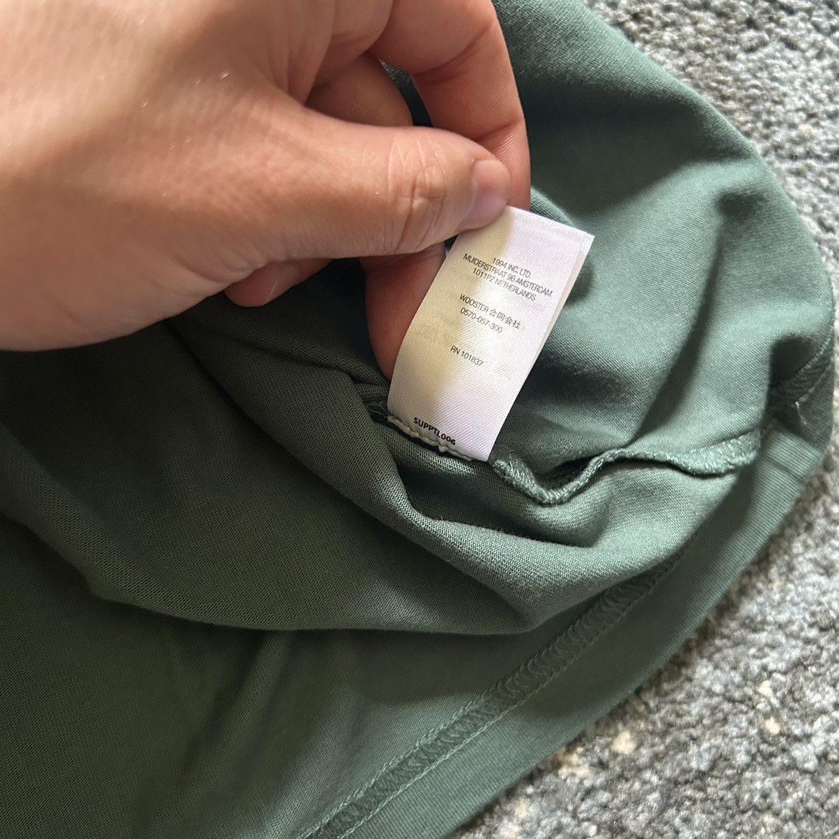 Supreme HiGH DENSiTY SMALL BOX LOGO S/S TOP TEE AQUA QUiET LUXURY Size US M / EU 48-50 / 2 - 12 Thumbnail