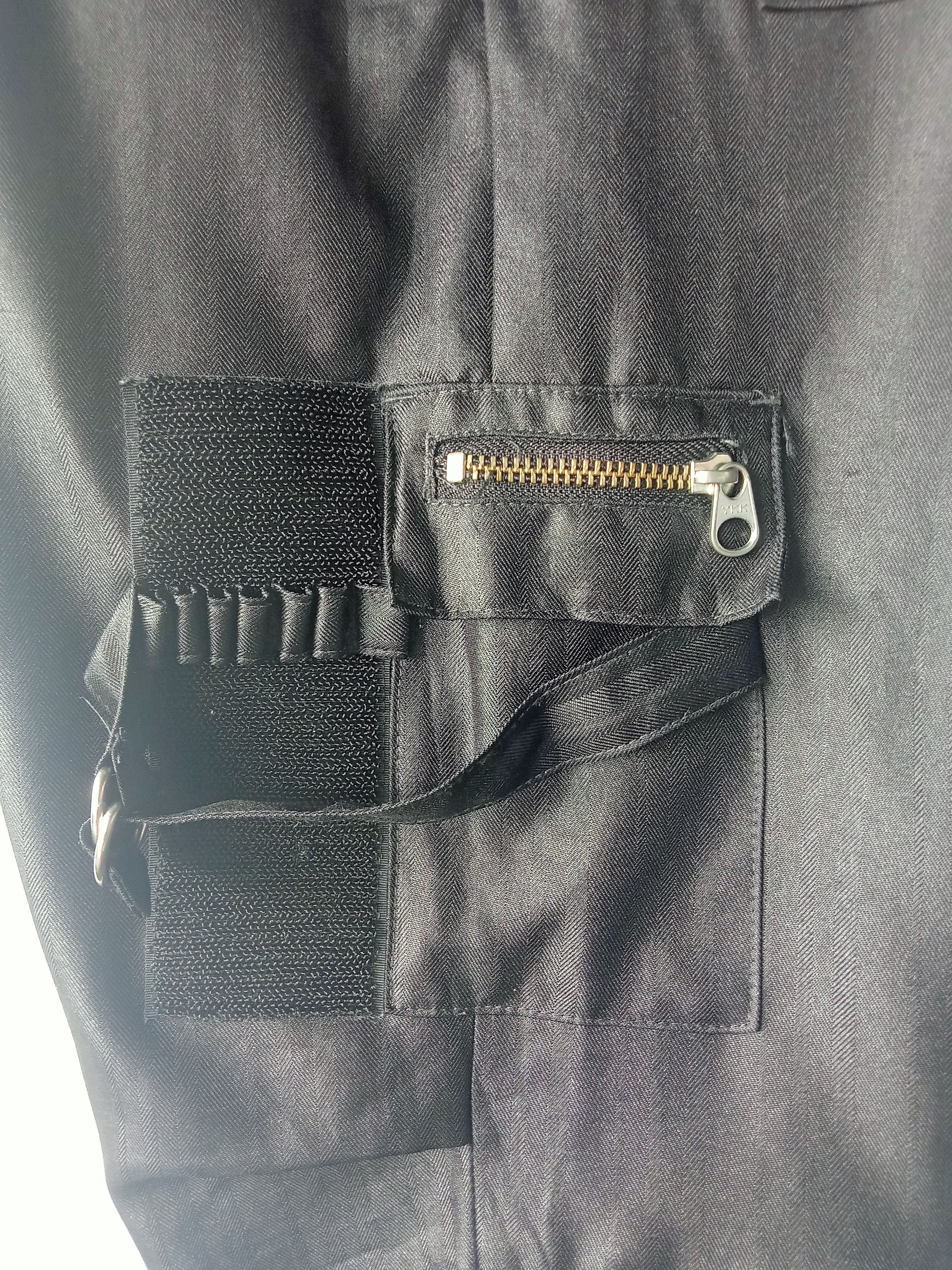 Seditionaries Mark & Lona Multizipper Pocket Bondage Pants Size US 33 - 11 Thumbnail