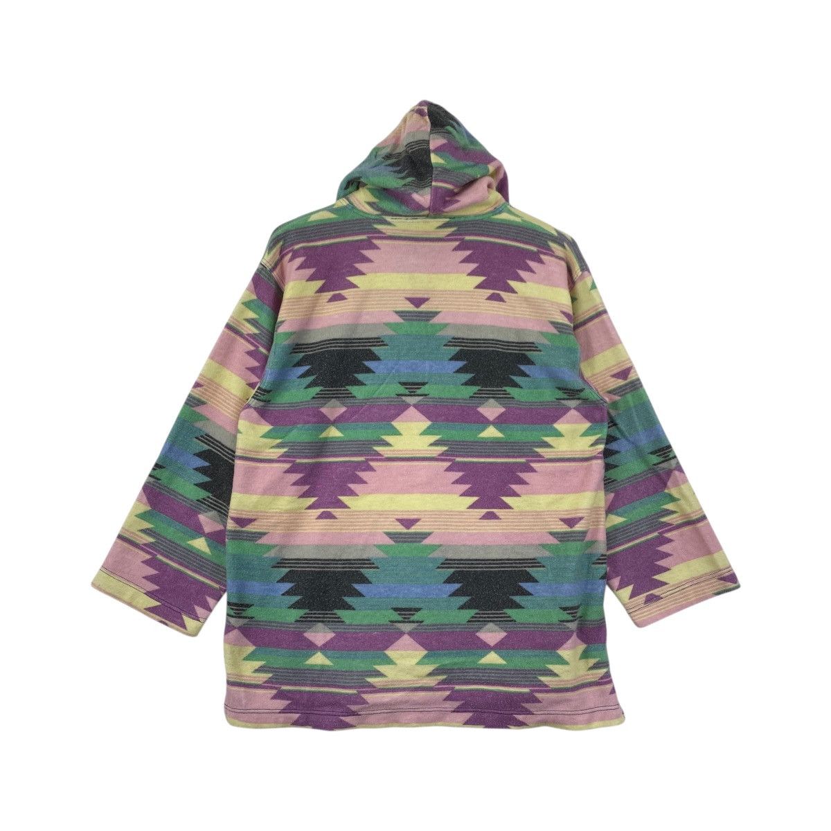 Vintage Vintage 90s T.Wear Navajo Hoodie Baja Style Native Size US S / EU 44-46 / 1 - 3 Thumbnail
