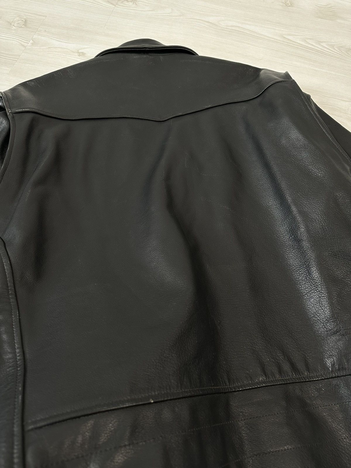 Genuine Leather × Harley Davidson Vintage Harley Davidson Oversized Leather Jacket Size US XL / EU 56 / 4 - 4 Thumbnail