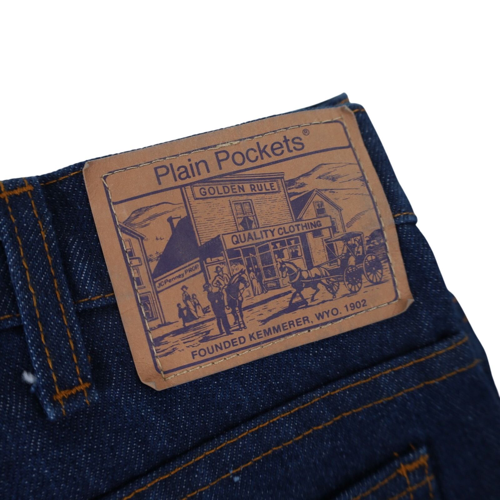 JCPenney × Vintage True Vintage JC Penny Plain Pocket Denim Jeans Size US 33 - 12 Thumbnail