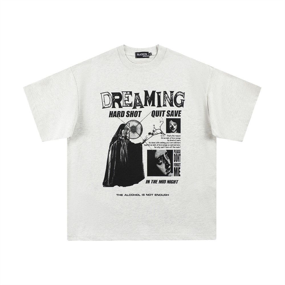 Japanese Brand × Vintage Men's trendy loose casual weird character printed T-shirt Size US M / EU 48-50 / 2 - 1 Thumbnail