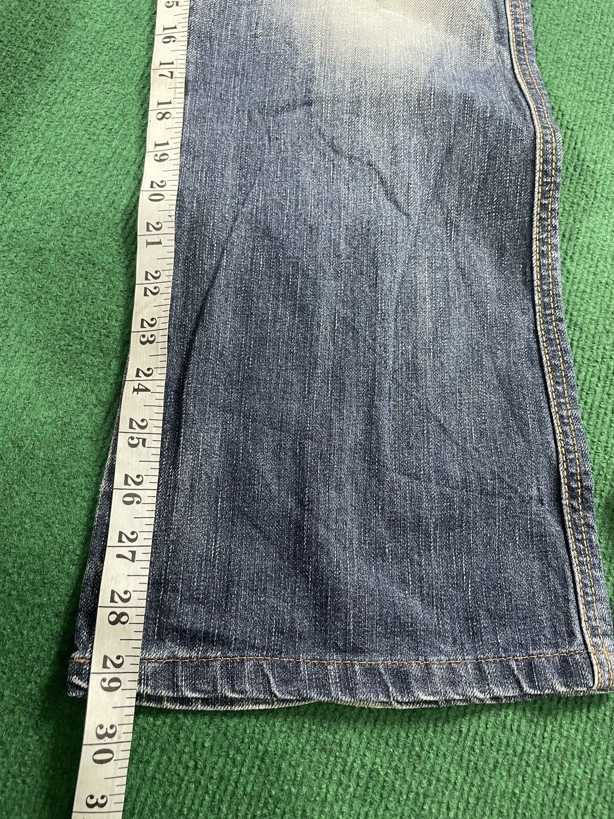 Edwin Vintage Edwin Distressed Jeans Flair Cut Size US 34 / EU 50 - 11 Thumbnail