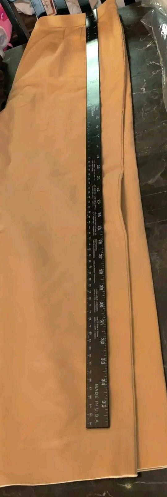 St. John St. John Beige Khaki Silk Dress Slacks Pants Size 10 Made In Size 32" / US 10 / IT 46 - 8 Thumbnail