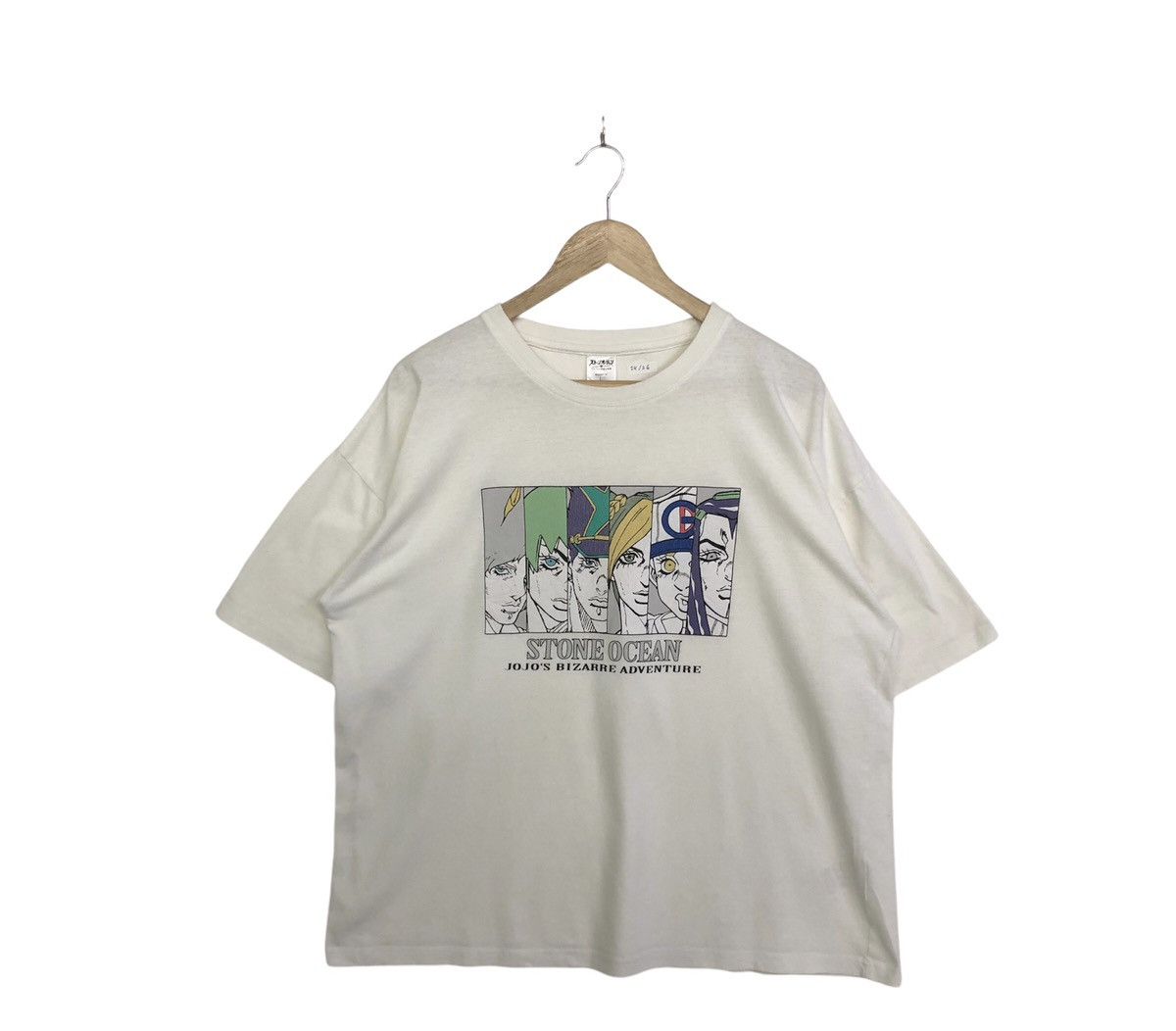 Anime × Japanese Brand Jojo Bizzare Adventure Stone Ocean Anime Photo Tee Tshirt Size US L / EU 52-54 / 3 - 1 Thumbnail