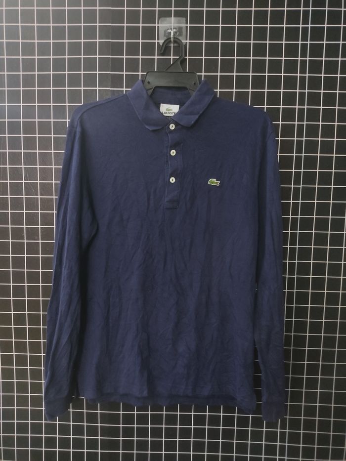 Lacoste × Vintage Lacoste Polo Longsleeve T-shirt Size US M / EU 48-50 / 2 - 1 Thumbnail