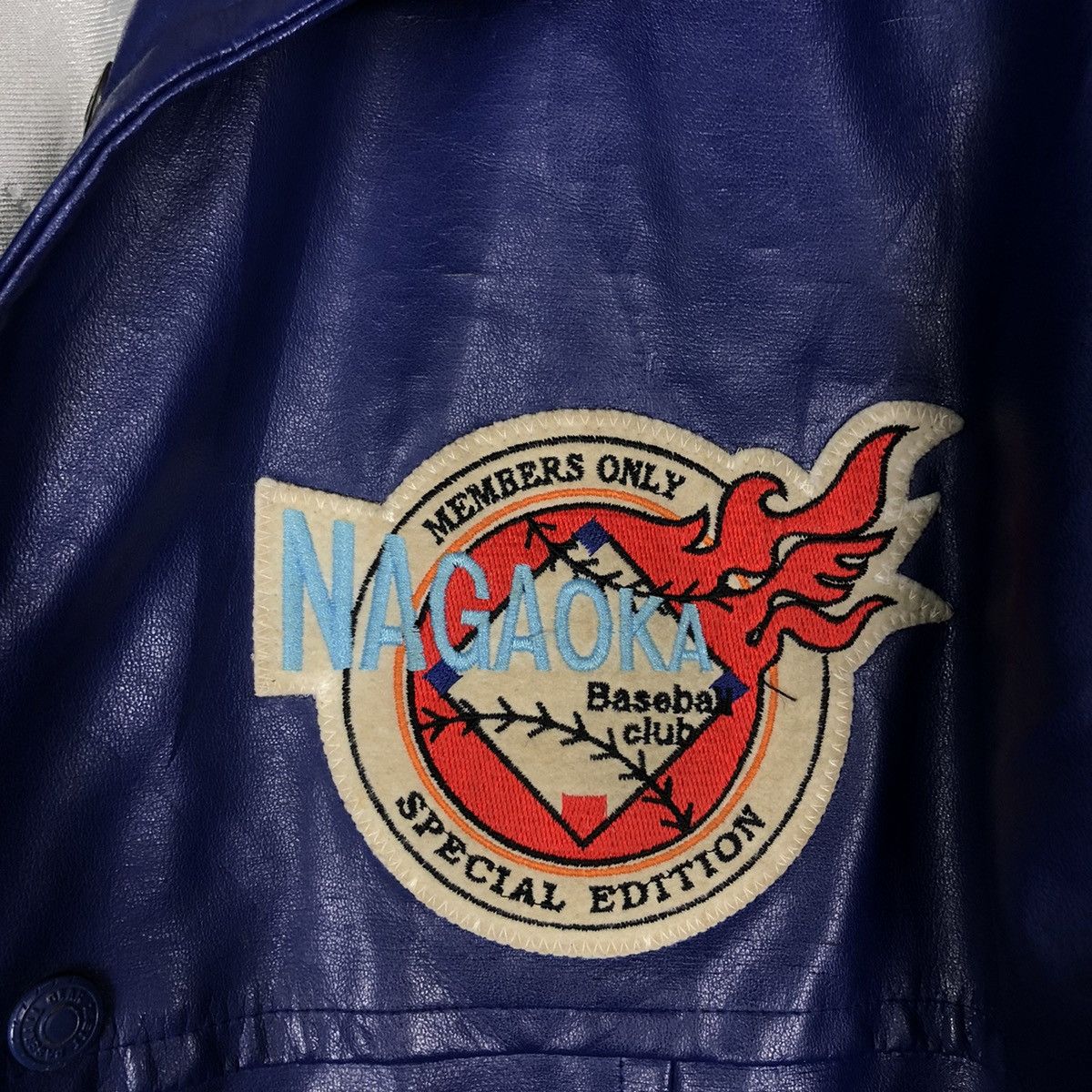 Japanese Brand Vintage Bomber Jacket Nagaoka Baseball Club Special Edition Size US L / EU 52-54 / 3 - 17 Thumbnail